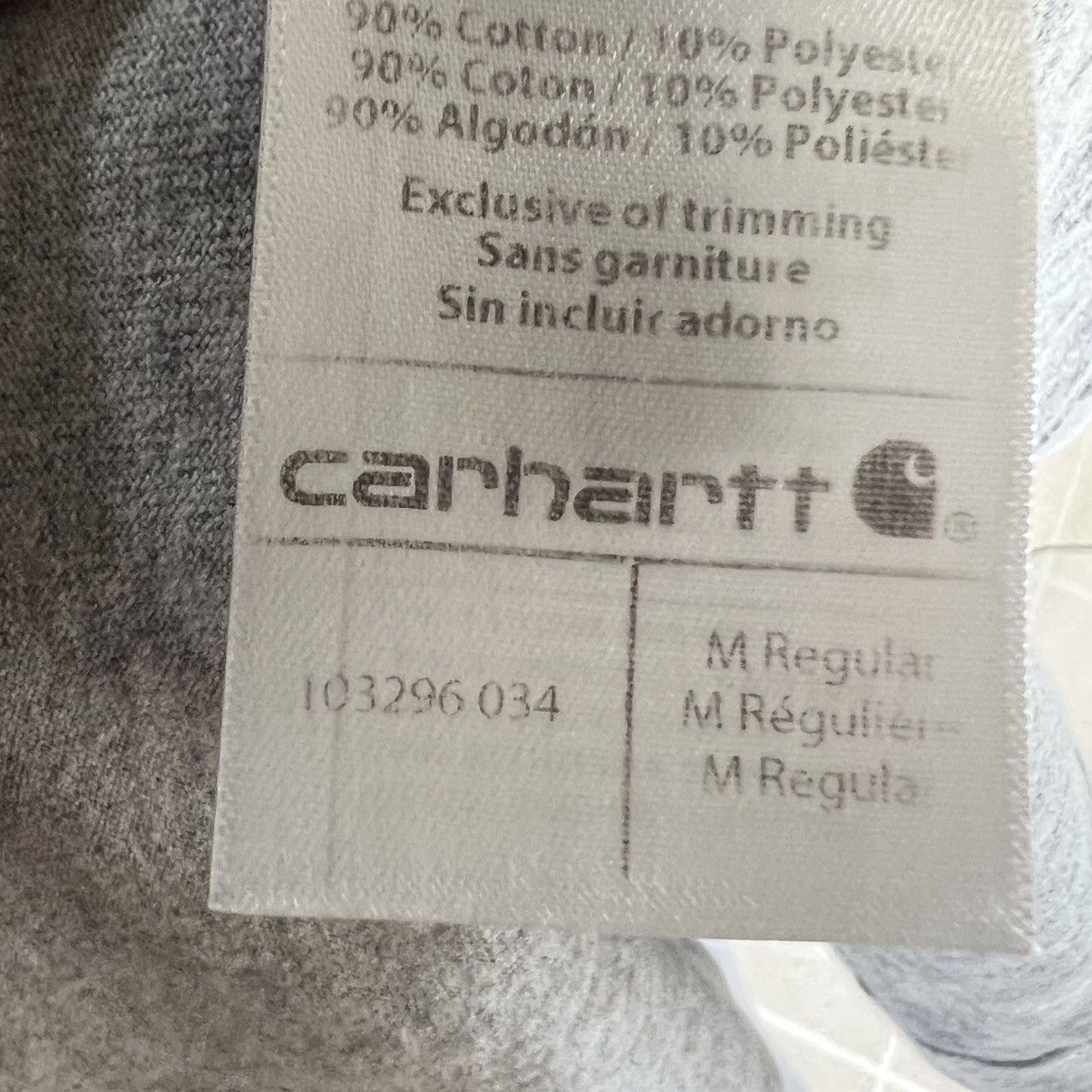 Carhartt Carhartt Shirt Mens Medium Gray Pocket Tee Workwear Size US M / EU 48-50 / 2 - 5 Thumbnail