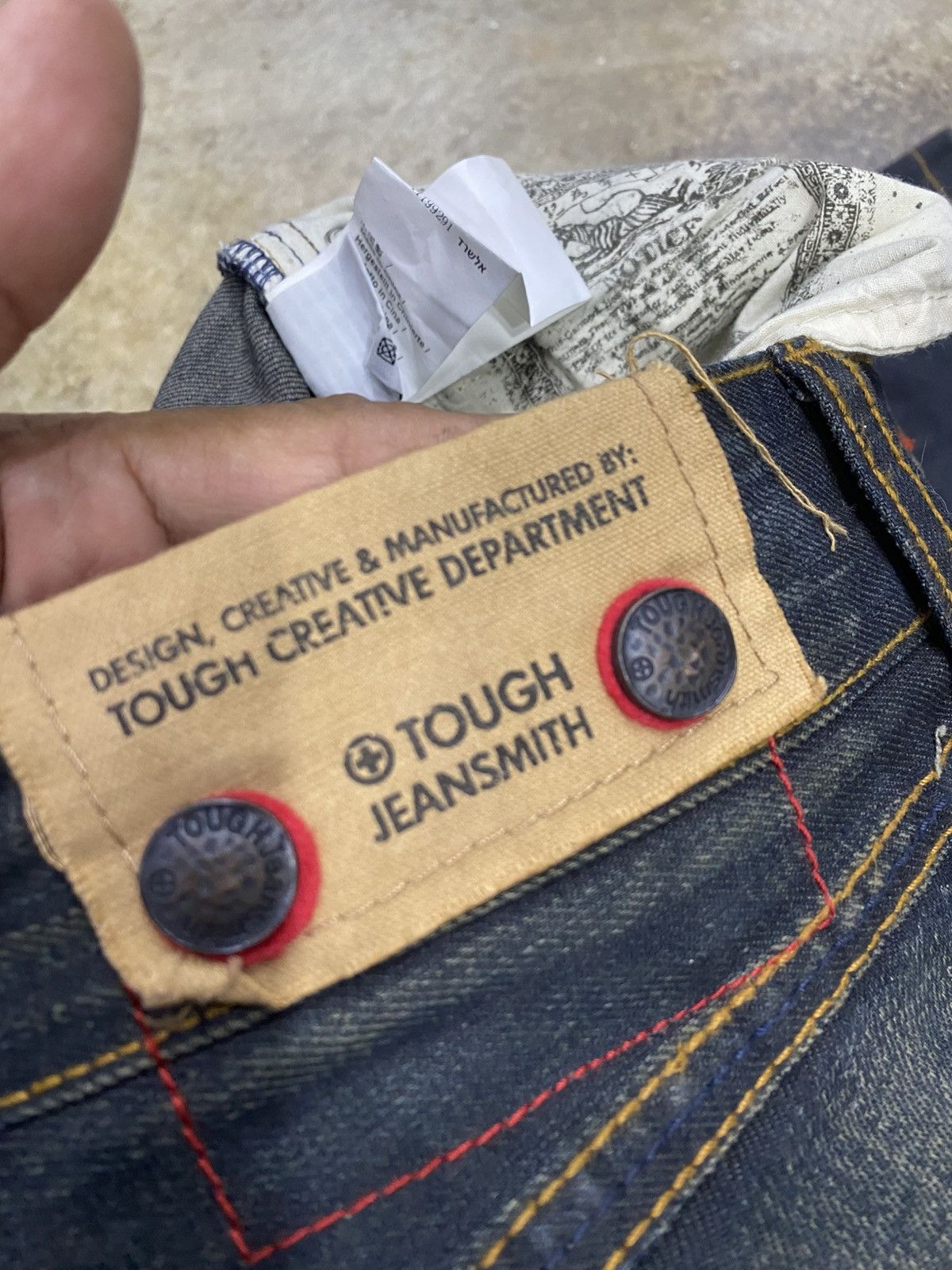 If Six Was Nine × Japanese Brand Tough Jeansmith jeans Size US 32 / EU 48 - 16 Thumbnail