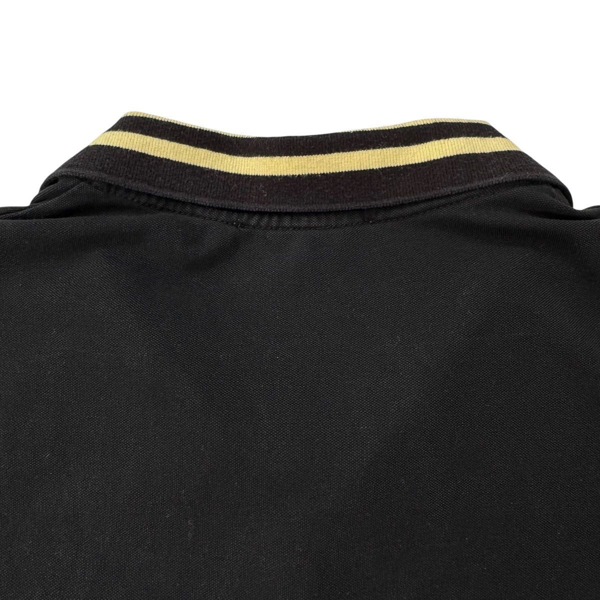 Gucci Gucci Black Cotton Pique Insects Embroidered Polo Shirt M Size US M / EU 48-50 / 2 - 13 Thumbnail