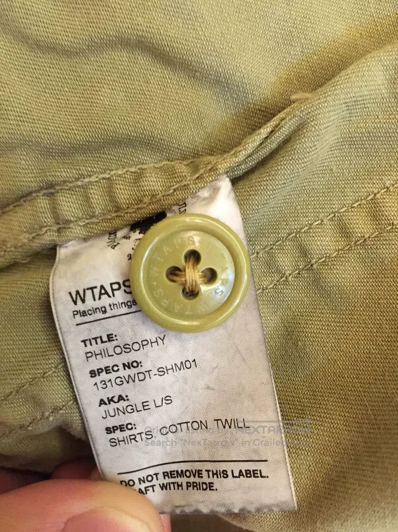 Wtaps Wtaps Military-style four-pocket jacket Size US S / EU 44-46 / 1 - 7 Thumbnail