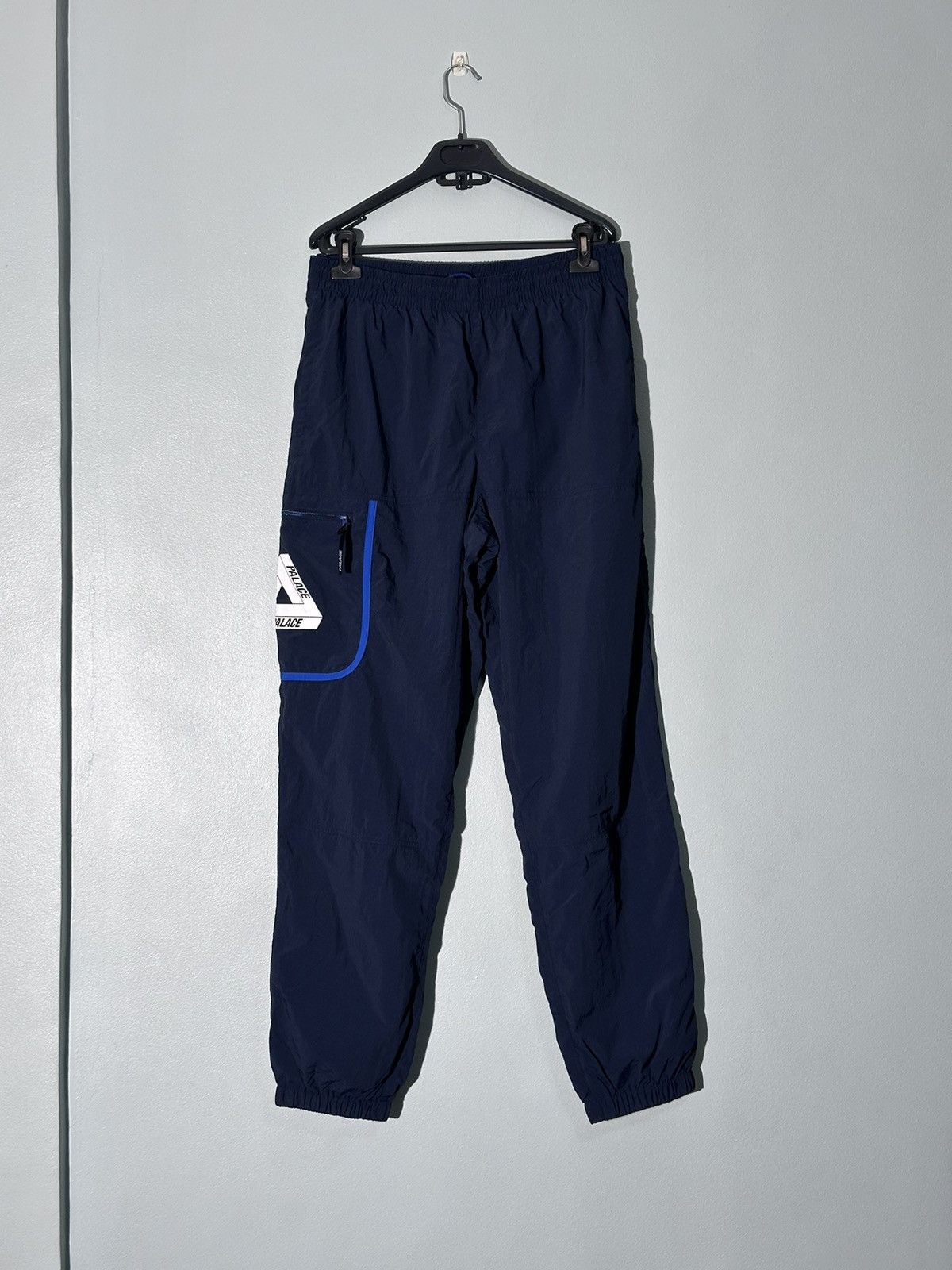 image of Palace Nylon Cargo Trousers in Blue, Men's (Size 36)