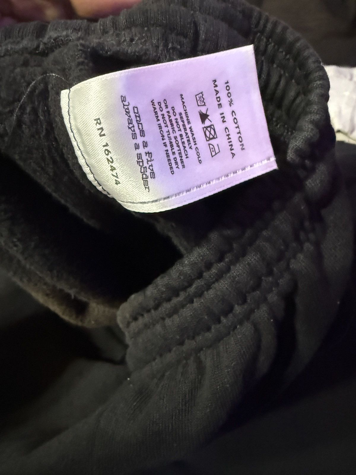 Sp5der SP5DER BLACK SWEATPANTS Size US 40 / EU 56 - 4 Thumbnail