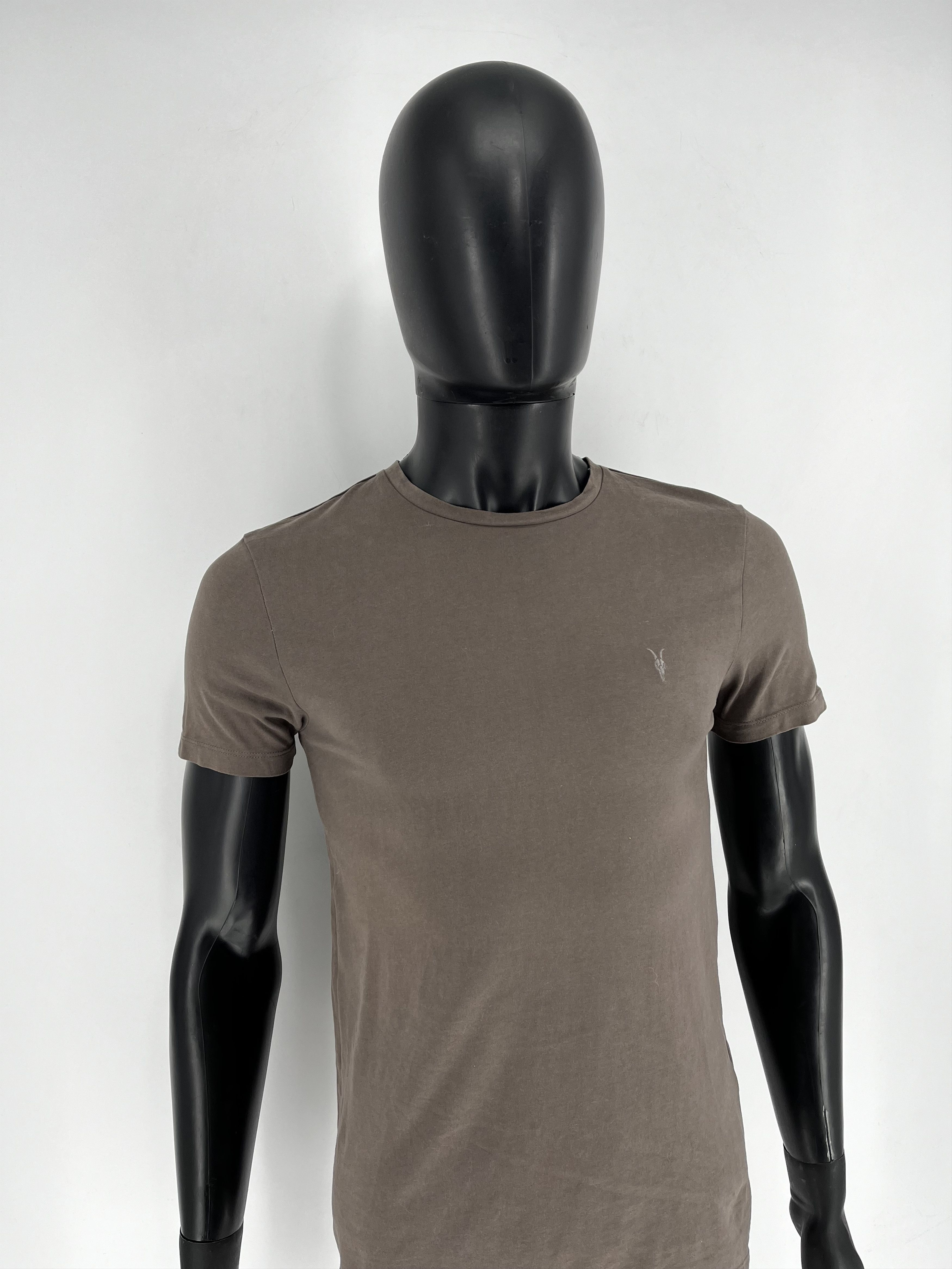 Allsaints Vintage Basic Allsaints Mini Logo Basic Tee Old Money Size US XS / EU 42 / 0 - 3 Thumbnail