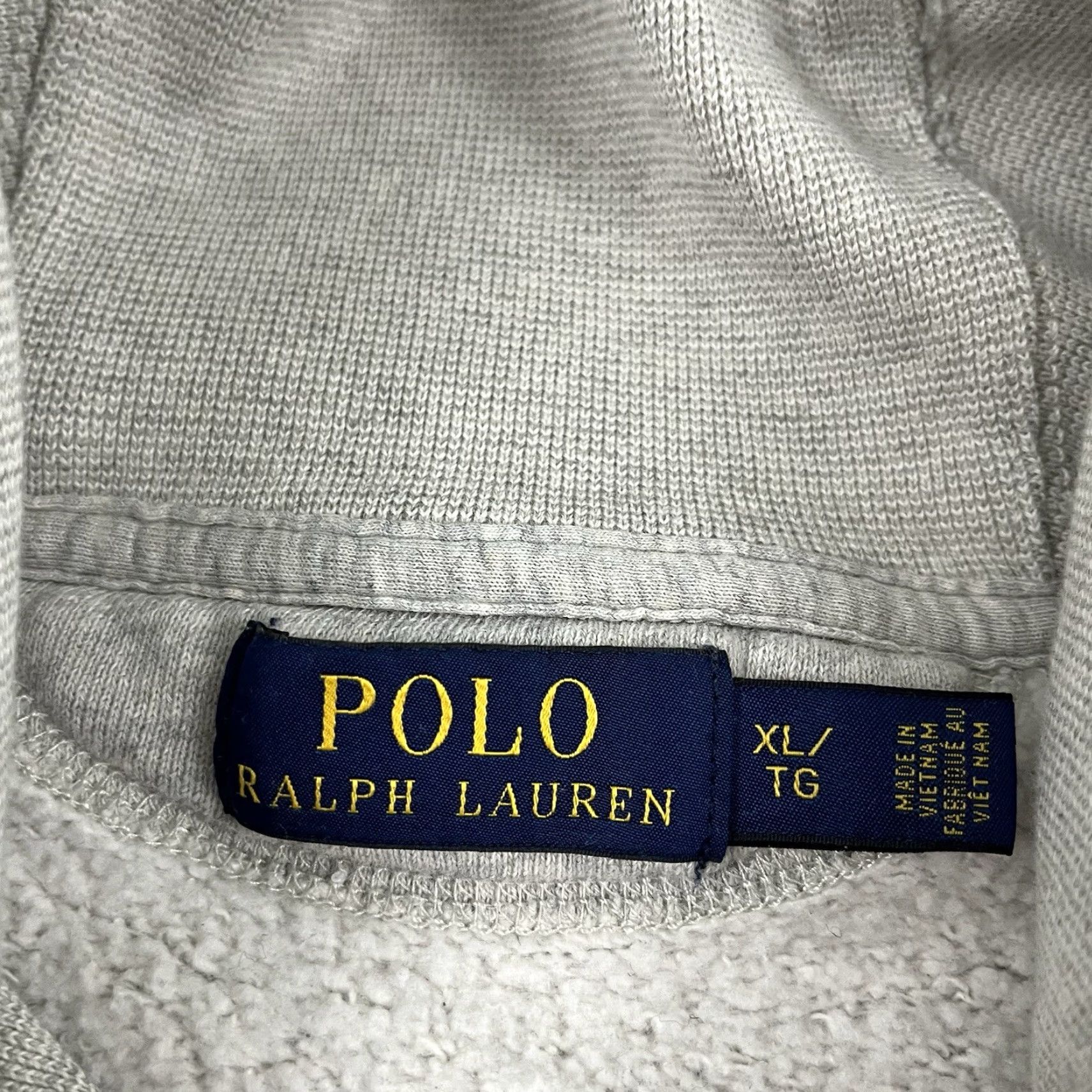 Polo Ralph Lauren POLO RALPH LAUREN Sweater Mens XL Gray Shawl Pullover Preppy Knit Smooth Regular 1 Size US M / EU 48-50 / 2 - 3 Thumbnail