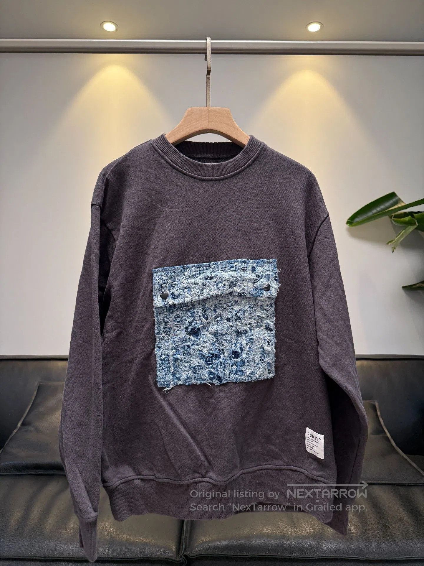 FDMTL fdmtl Distressed Sweatshirt. Size US M / EU 48-50 / 2 - 1 Thumbnail