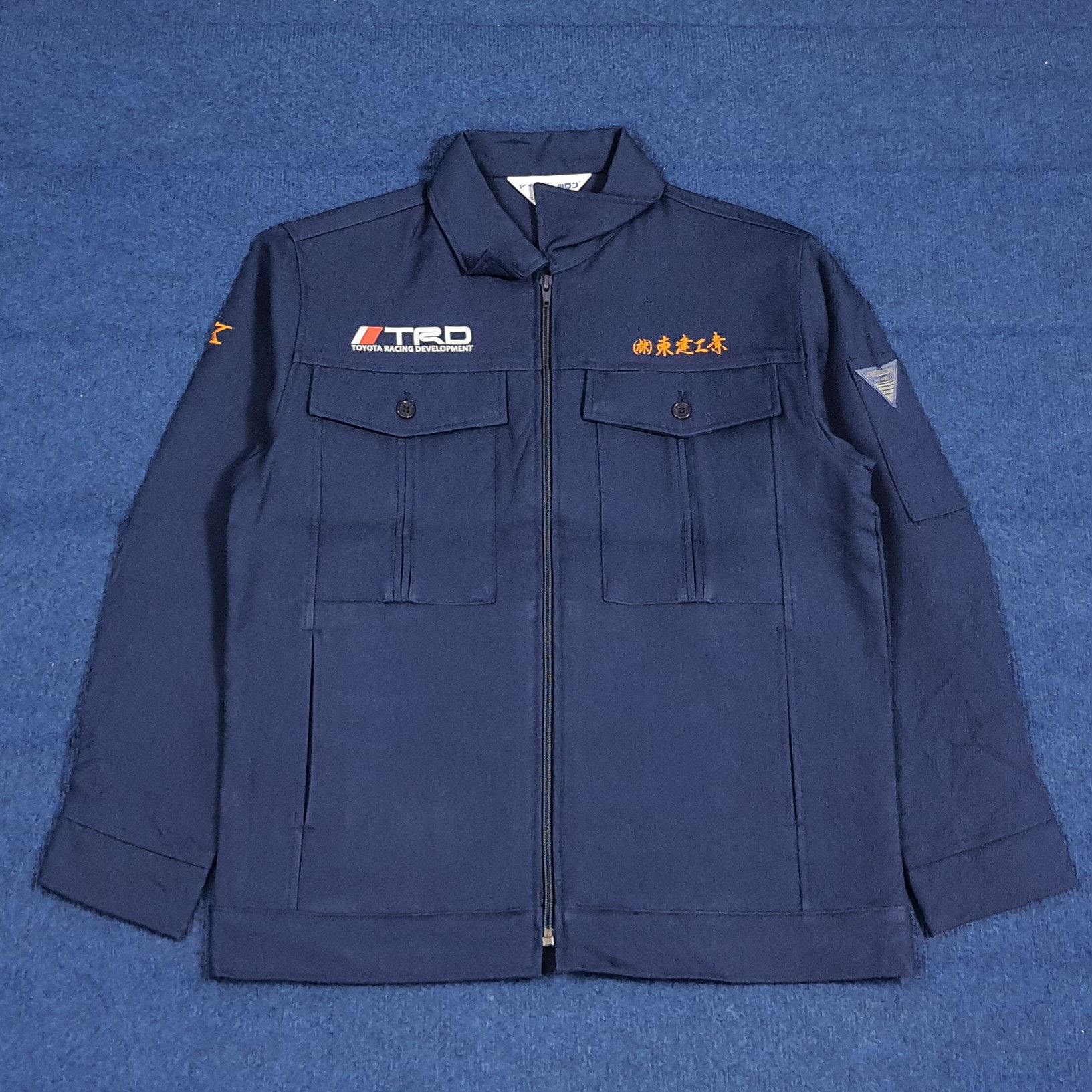 Japanese Brand Vintage TRD Toyota Motor Sports Custom Logo Jacket C284N12 Size US S / EU 44-46 / 1 - 3 Thumbnail
