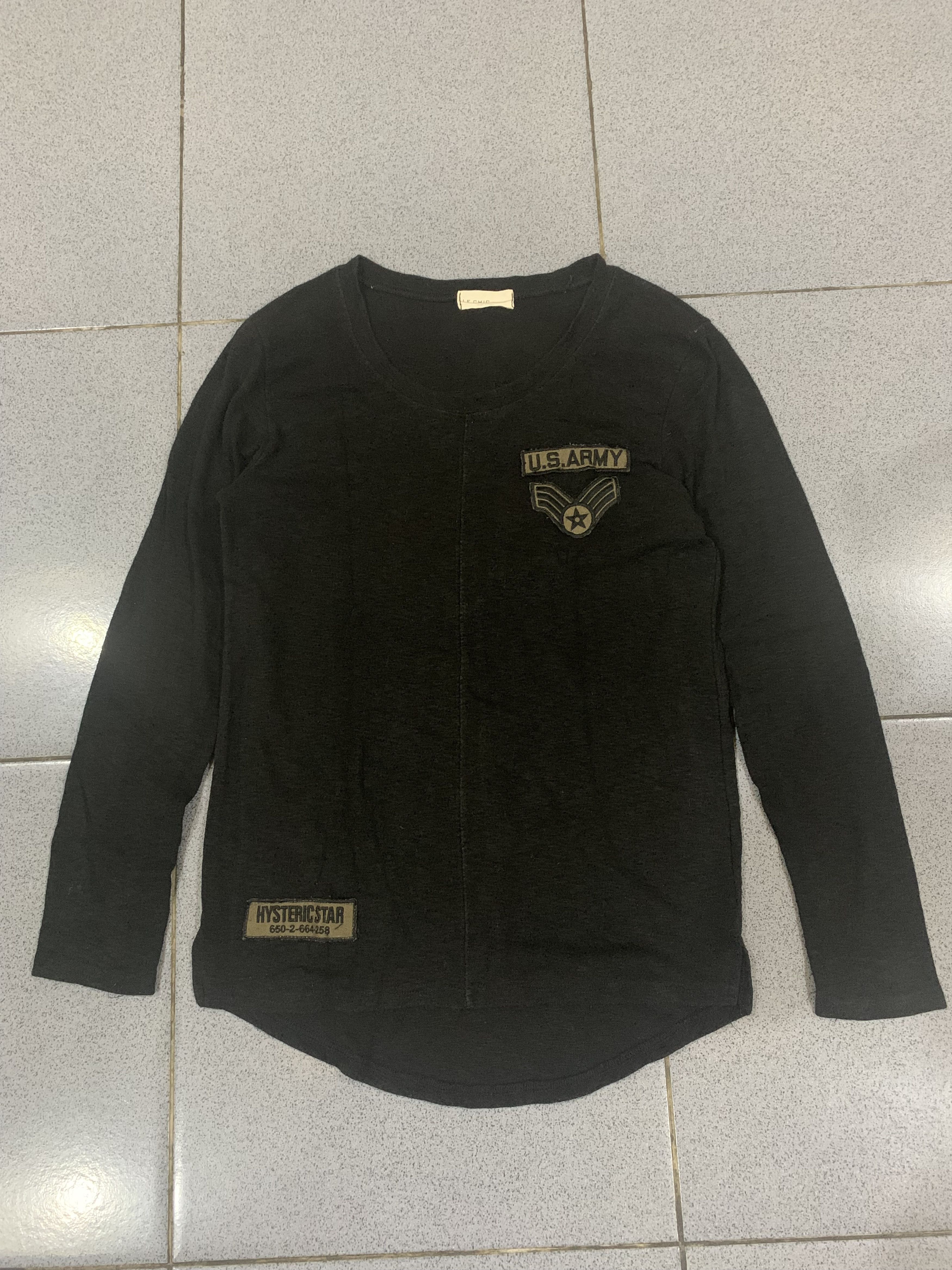 Hysteric Glamour × Japanese Brand Rare Vintage Hysteric Glamour Long Sleeve Tshirt Size US L / EU 52-54 / 3 - 1 Thumbnail