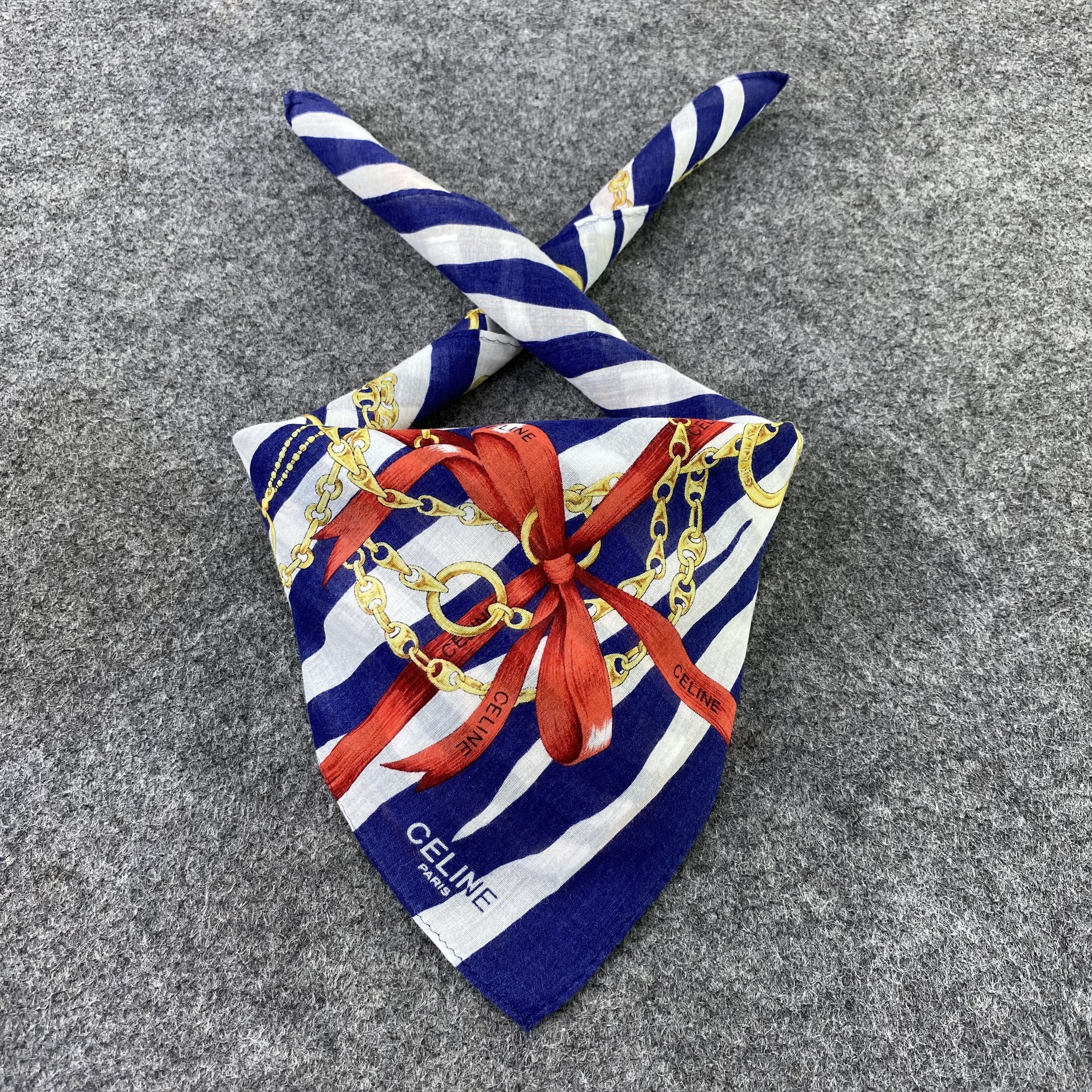 Celine Celine Handkerchief / Bandana / Neckerchief -B690 Size ONE SIZE - 2 Thumbnail