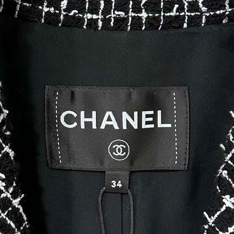 Chanel Chanel 24B four-pocket composition small fragrance jacket Size XXS / US 00 / IT 34 - 5 Thumbnail
