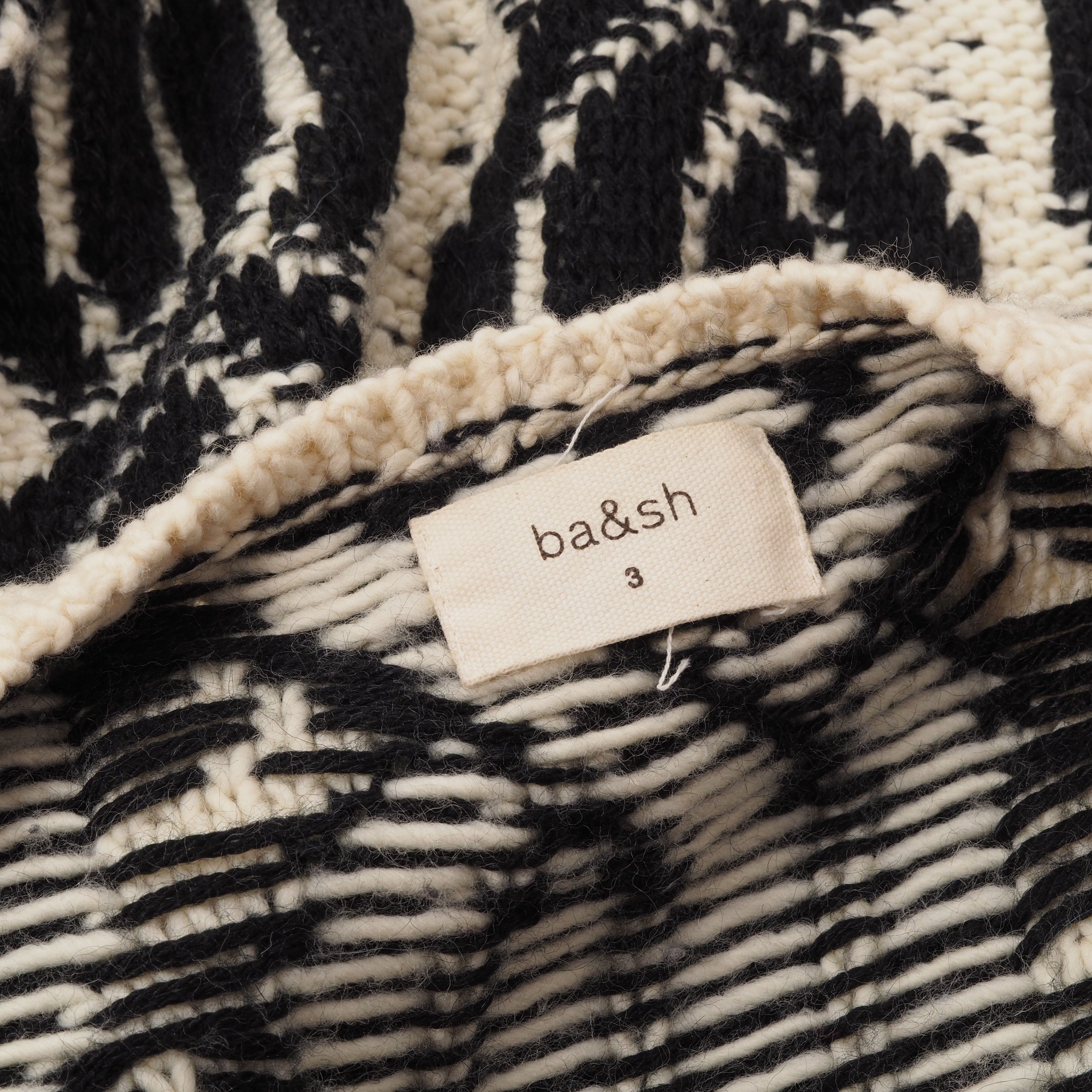 ba&sh Ba&sh Cardinal Cozy Boho Wool Oversized Cape Cardigan Size L / US 10 / IT 46 - 7 Thumbnail