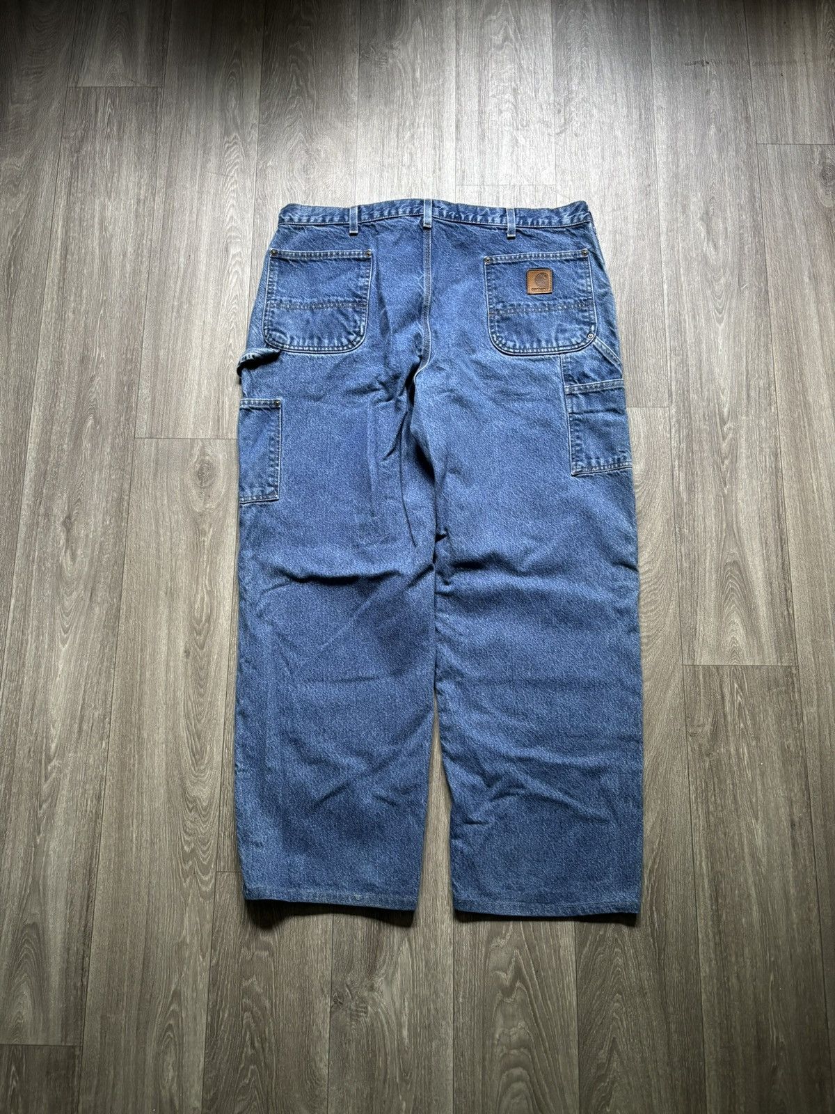 Carhartt Vintage Carhartt Double Knee Blue Denim Jeans Carpenter Pant Size US 42 / EU 58 - 2 Thumbnail