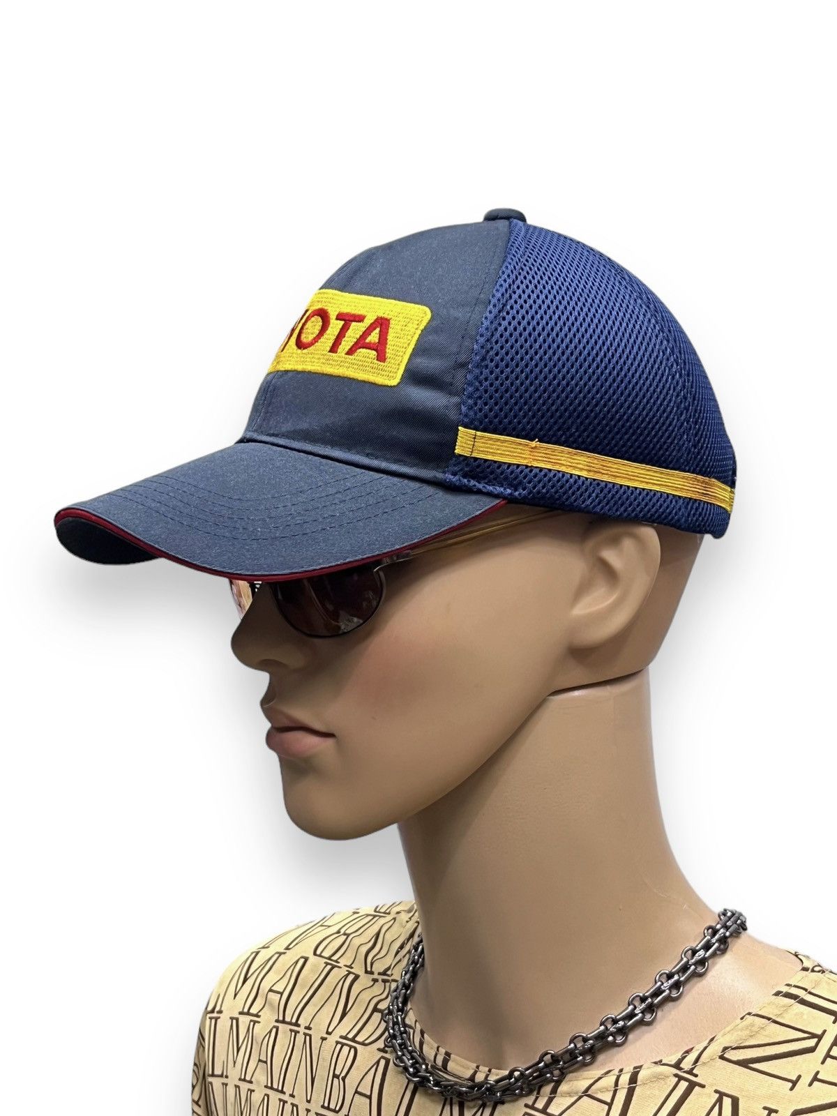Gear for Sports Vintage 90’s TOYOTA JAPAN Mesh Trucker Velcro Strapback Hat Size ONE SIZE - 3 Thumbnail