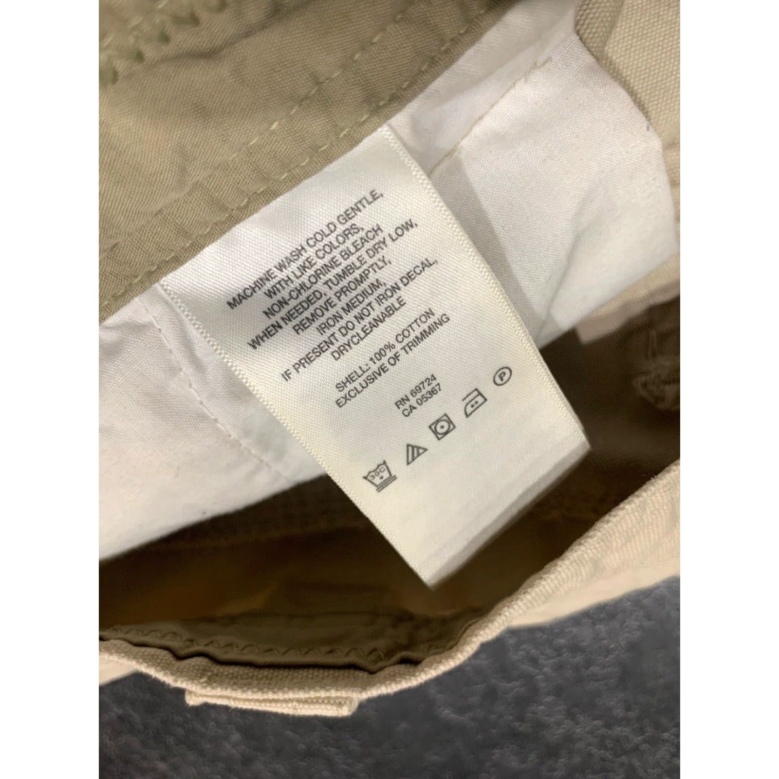 Vintage Columbia Men's Hiking Pants 38x32 Cotton Khaki Workwear Carpenter Regular Fit Size US 38 / EU 54 - 5 Thumbnail
