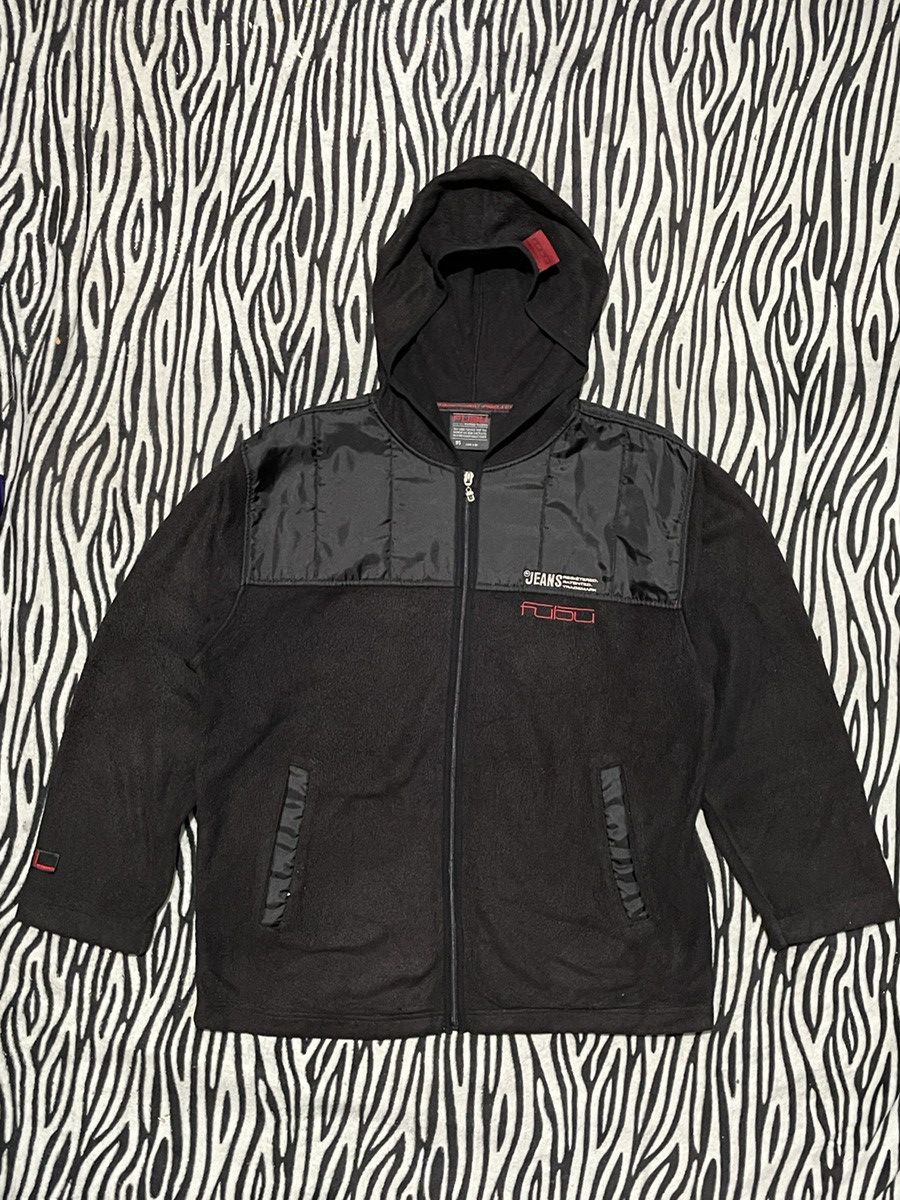 Fubu × Hypebeast Vintage FUBU Fleece Zip Up Baggy Hoodie Size US XL / EU 56 / 4 - 2 Thumbnail