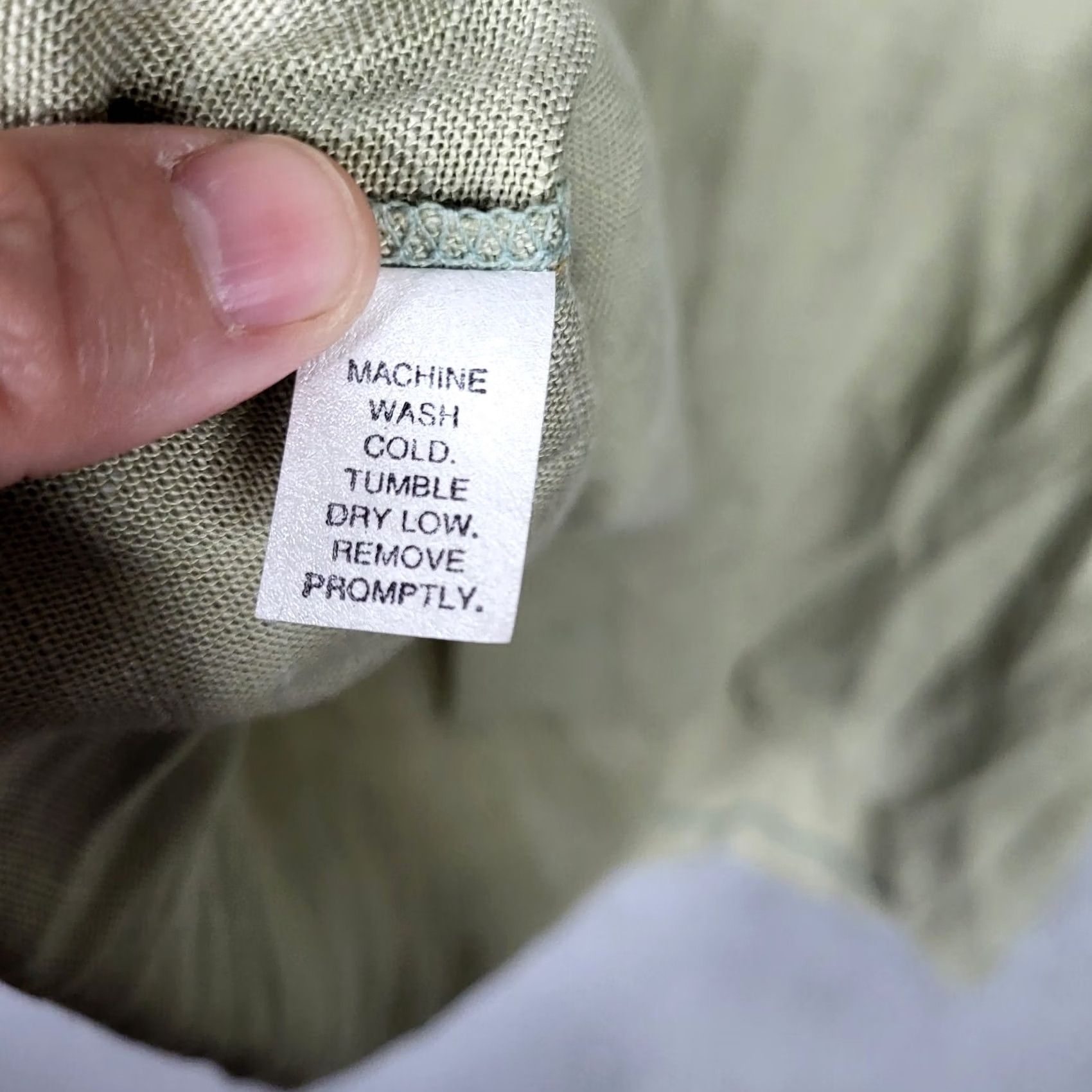 Vintage VINTAGE Layers Santa Barbara Blouse Womens M Green Women light button Size Size M / US 6-8 / IT 42-44 - 6 Thumbnail