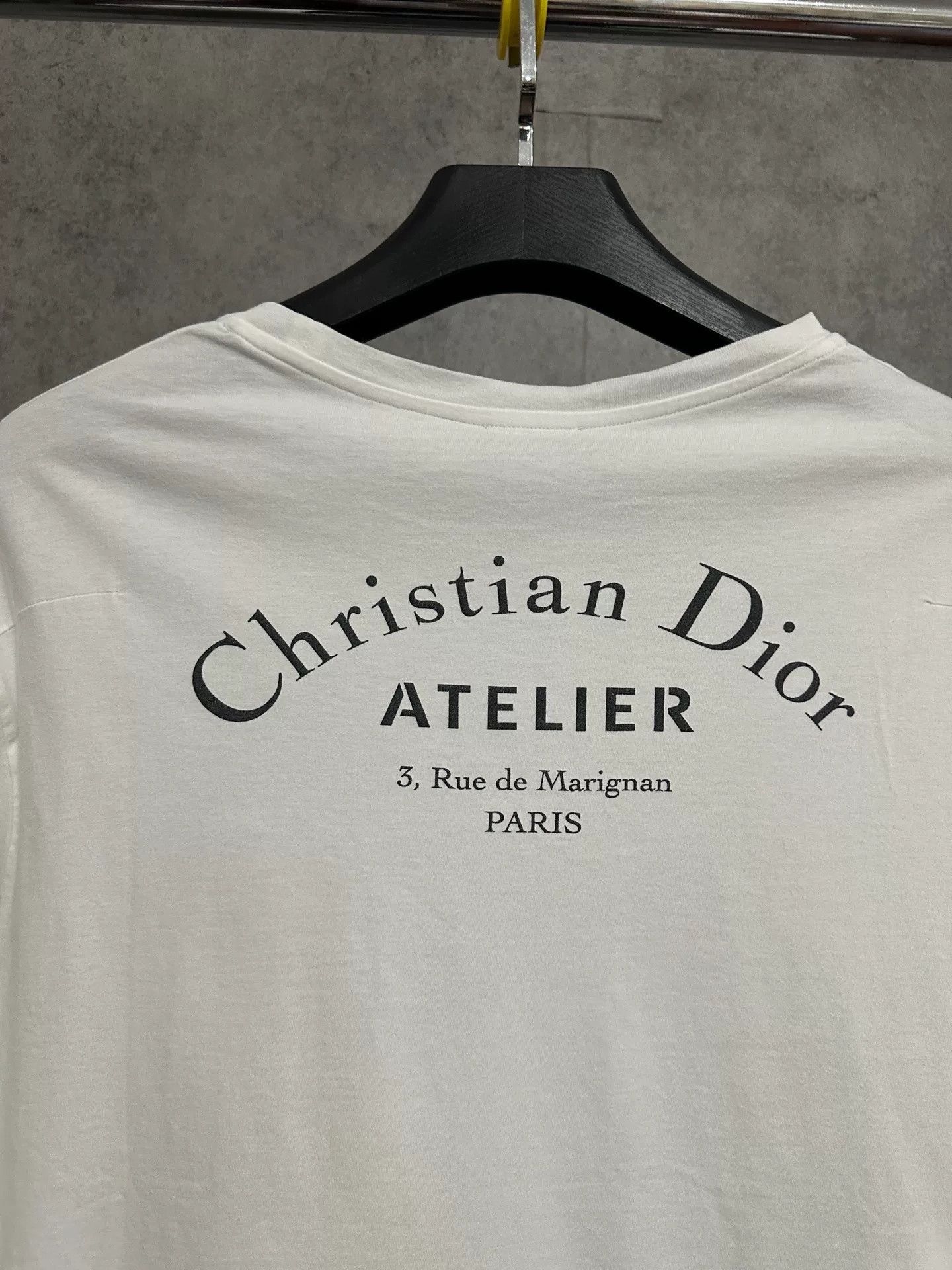 Dior Dior Uni Logo Short Sleeve T-Shirt Size US XL / EU 56 / 4 - 5 Thumbnail