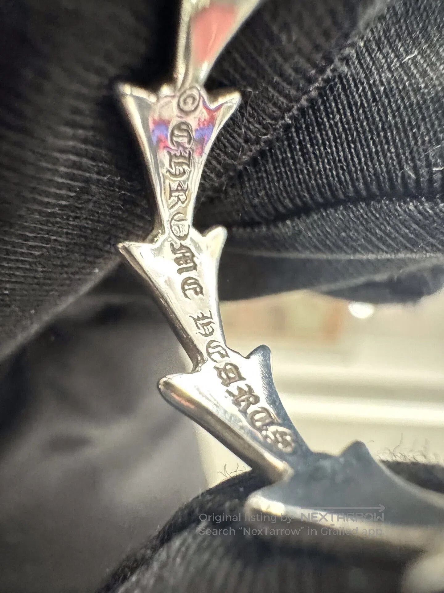 Chrome Hearts Chrome Hearts Fishbone Silver Ring. Size ONE SIZE - 6 Thumbnail