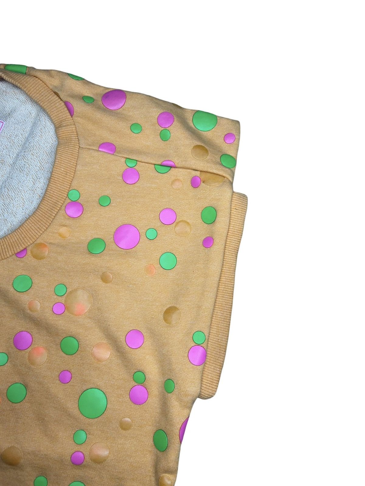 W&LT 90s Polka Dot Square Sweatshirt Size L / US 10 / IT 46 - 3 Thumbnail