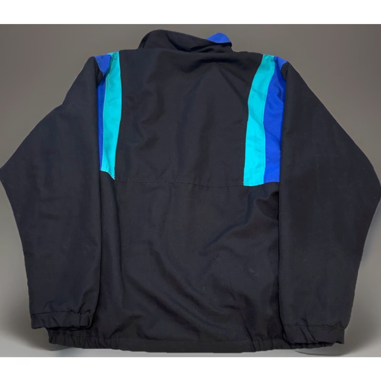Vintage VINTAGE Etonic Windbreaker Jacket Mens L Golf Gore-Tex Water Resistant 90s Blue Teal Nylon Pullover - Size US L / EU 52-54 / 3 - 2 Thumbnail