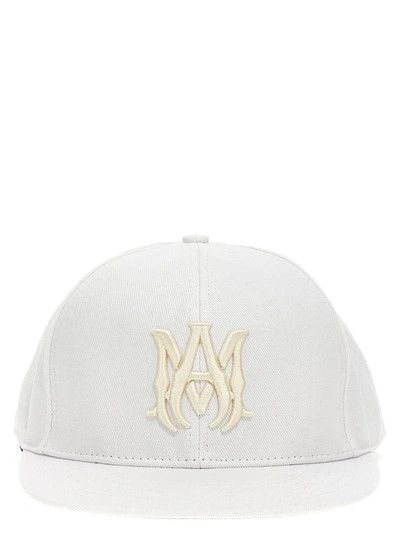 Amiri o1mle0125 Size: M / MA Fitted Hat Cap in White Size ONE SIZE - 7 Thumbnail