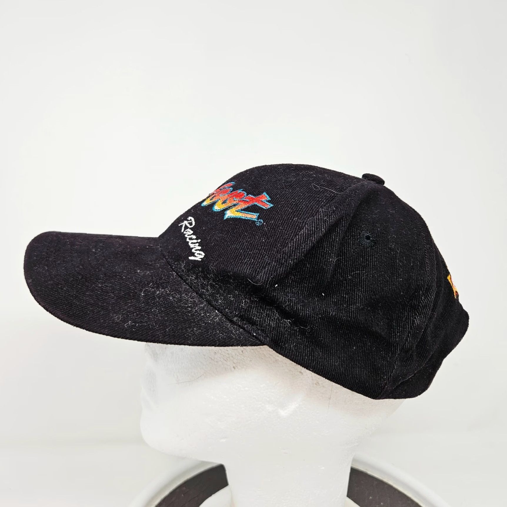 Logo 7 VINTAGE Head To Toe Black Snapback Hat 90s Bigfoot Racing Logo Men One Size Adjustable Cotton Hat Size ONE SIZE - 3 Thumbnail