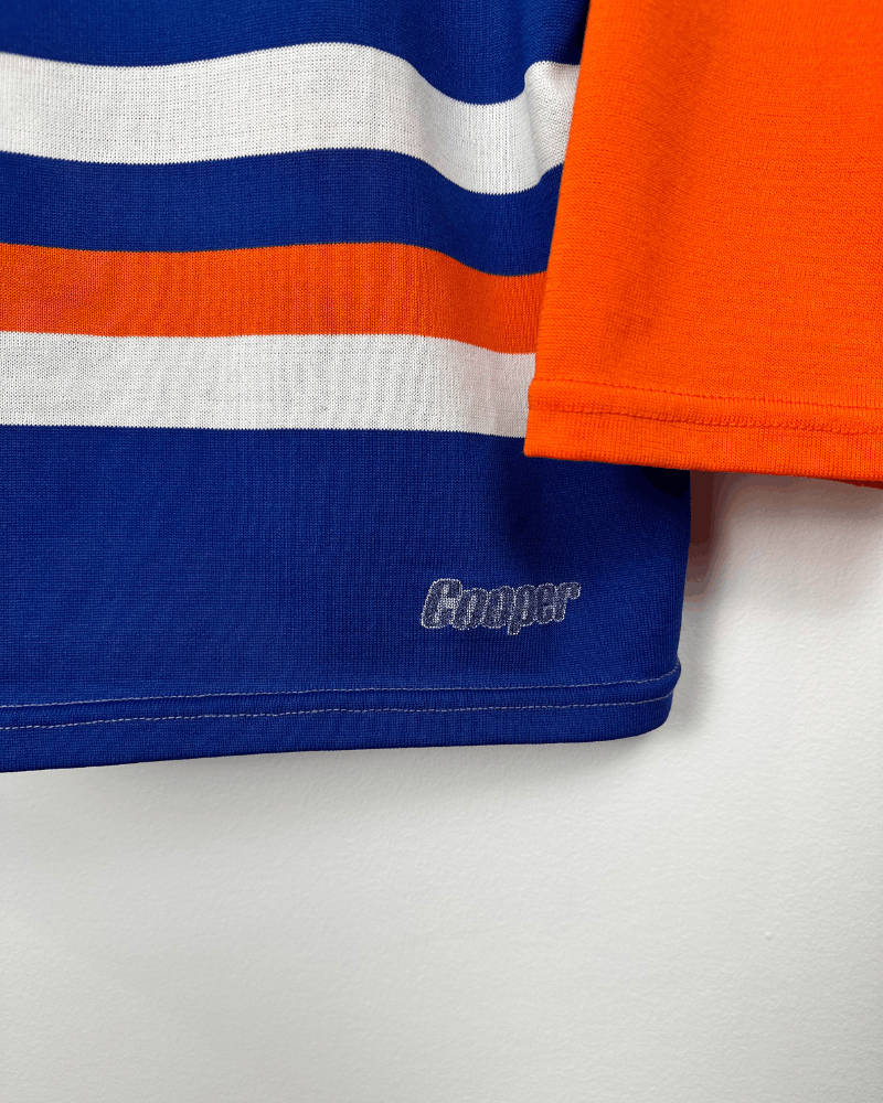 Vintage Vintage 80s Cooper Edmonton Oilers Blank Hockey Jersey - M Size US M / EU 48-50 / 2 - 5 Thumbnail