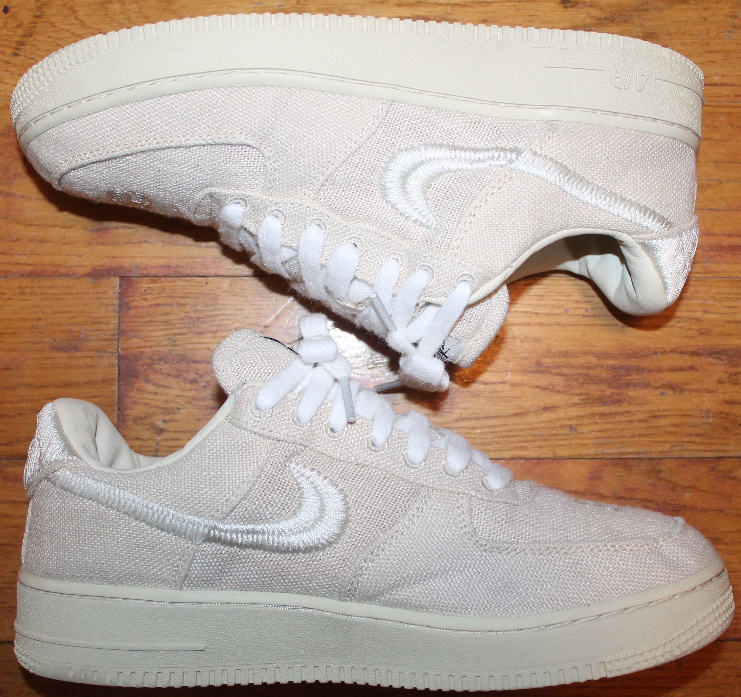 Nike × Stussy 2020 Air Force 1 "Fossil" Size US 9 / EU 42 - 2 Thumbnail