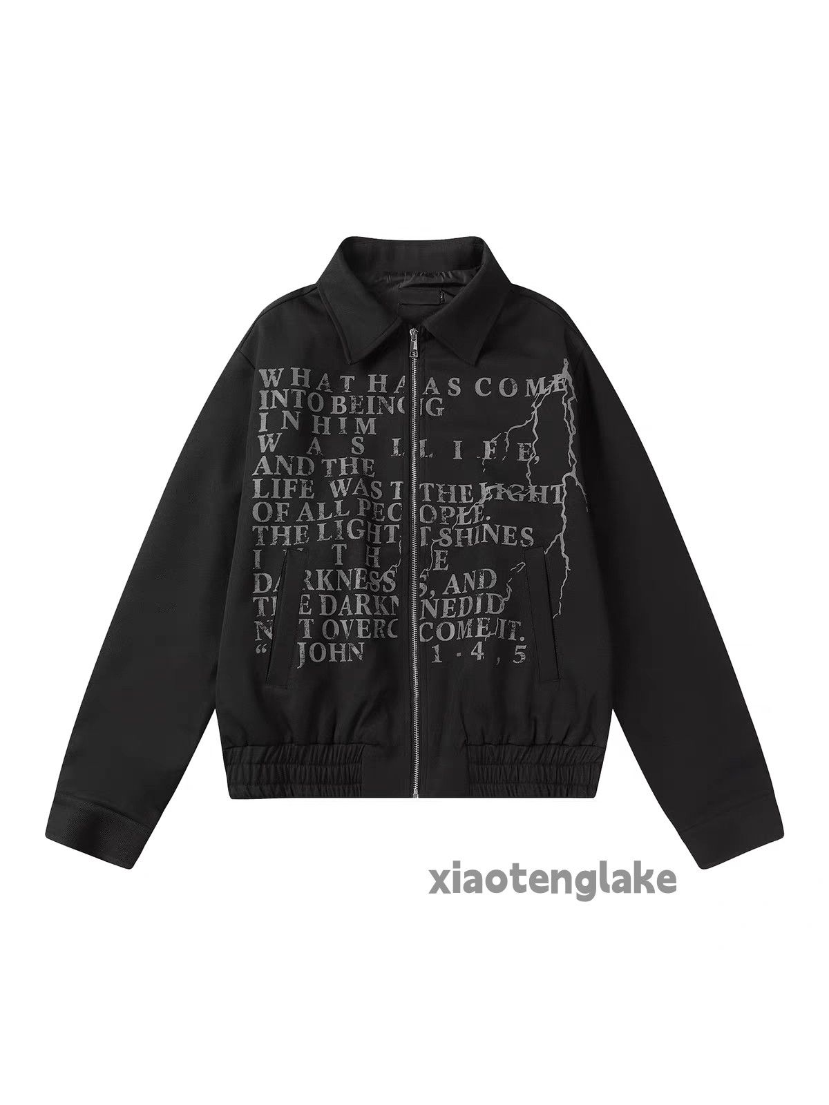 Vintage Unisex utility punk yuppie grunge bomber hiphop jacket Size US XL / EU 56 / 4 - 4 Thumbnail