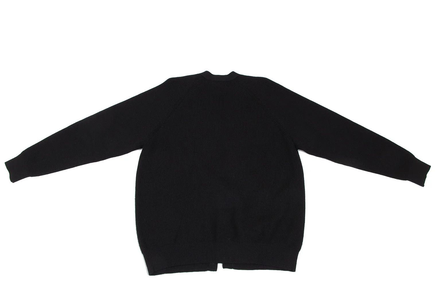 Jean Paul Gaultier Wool Knit Cardigan in Black, Size L Size US L / EU 52-54 / 3 - 9 Thumbnail