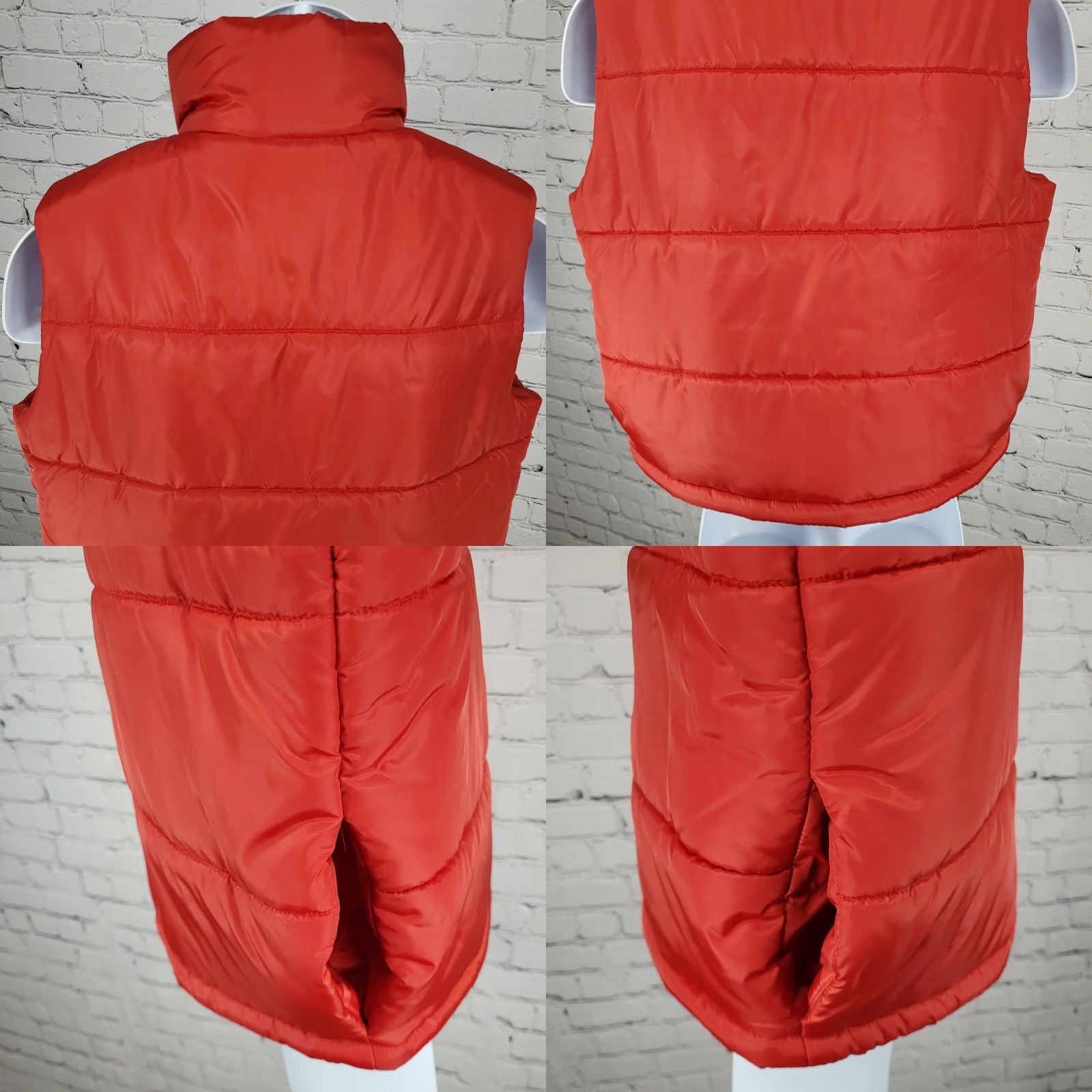 Vintage NWT ABOUND Red Insulated Lightweight Pockets Puffer Jacket Vest Size Small S Size US S / EU 44-46 / 1 - 8 Thumbnail