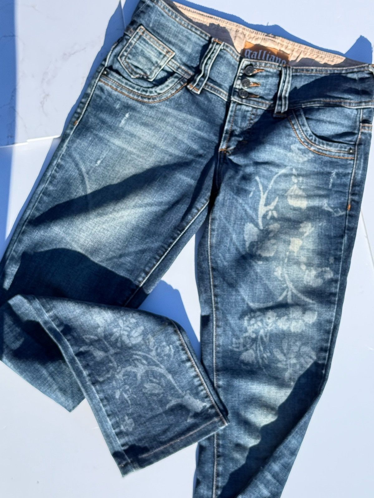 John Galliano Vintage jeans Galliano Size 27" / US 4 / IT 40 - 11 Thumbnail