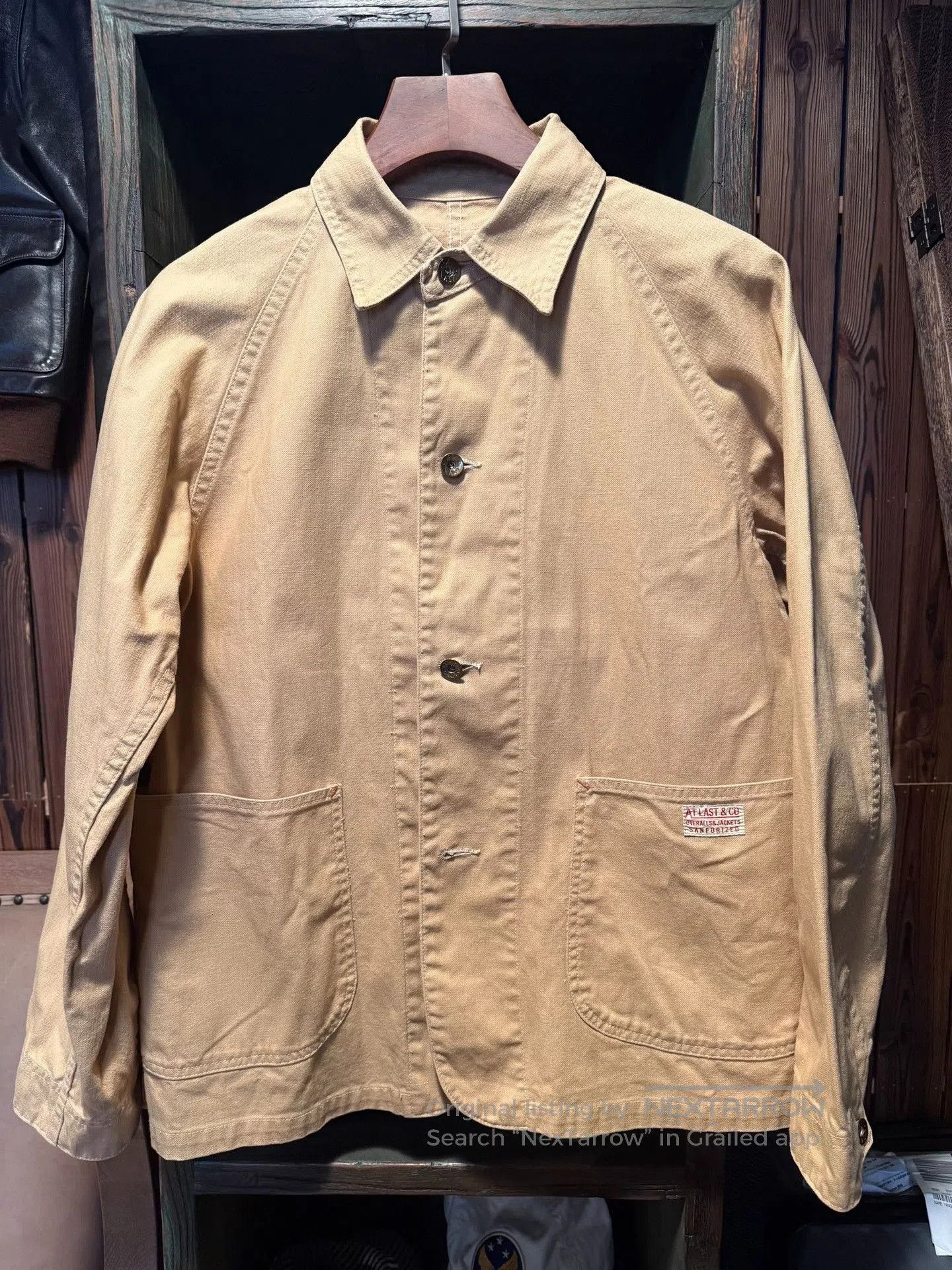 At Last & Co Atlast & Co Beige Workwear Jacket Size 40. Size US XXS / EU 40 - 1 Thumbnail