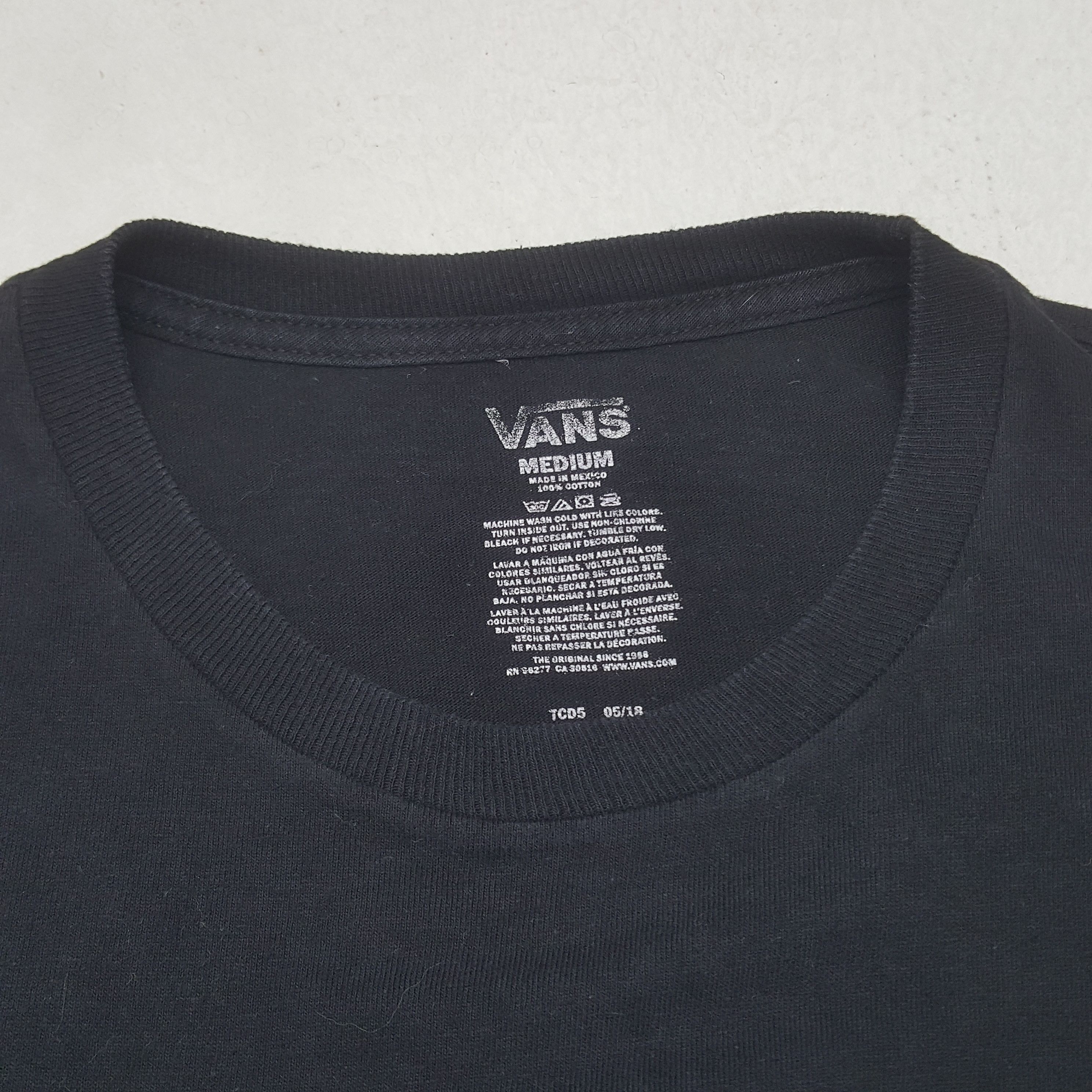 Vans Vintage Vans American Skateboard Style Tshirt RR19 Size US M / EU 48-50 / 2 - 4 Thumbnail
