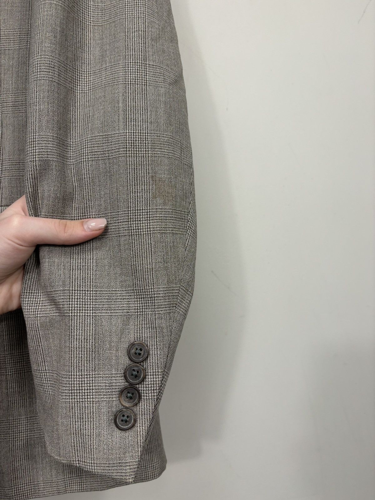 Christian Dior Monsieur Vintage Christian Dior 2-Button Checkered Wool Blazer Jacket Size 48R - 14 Thumbnail