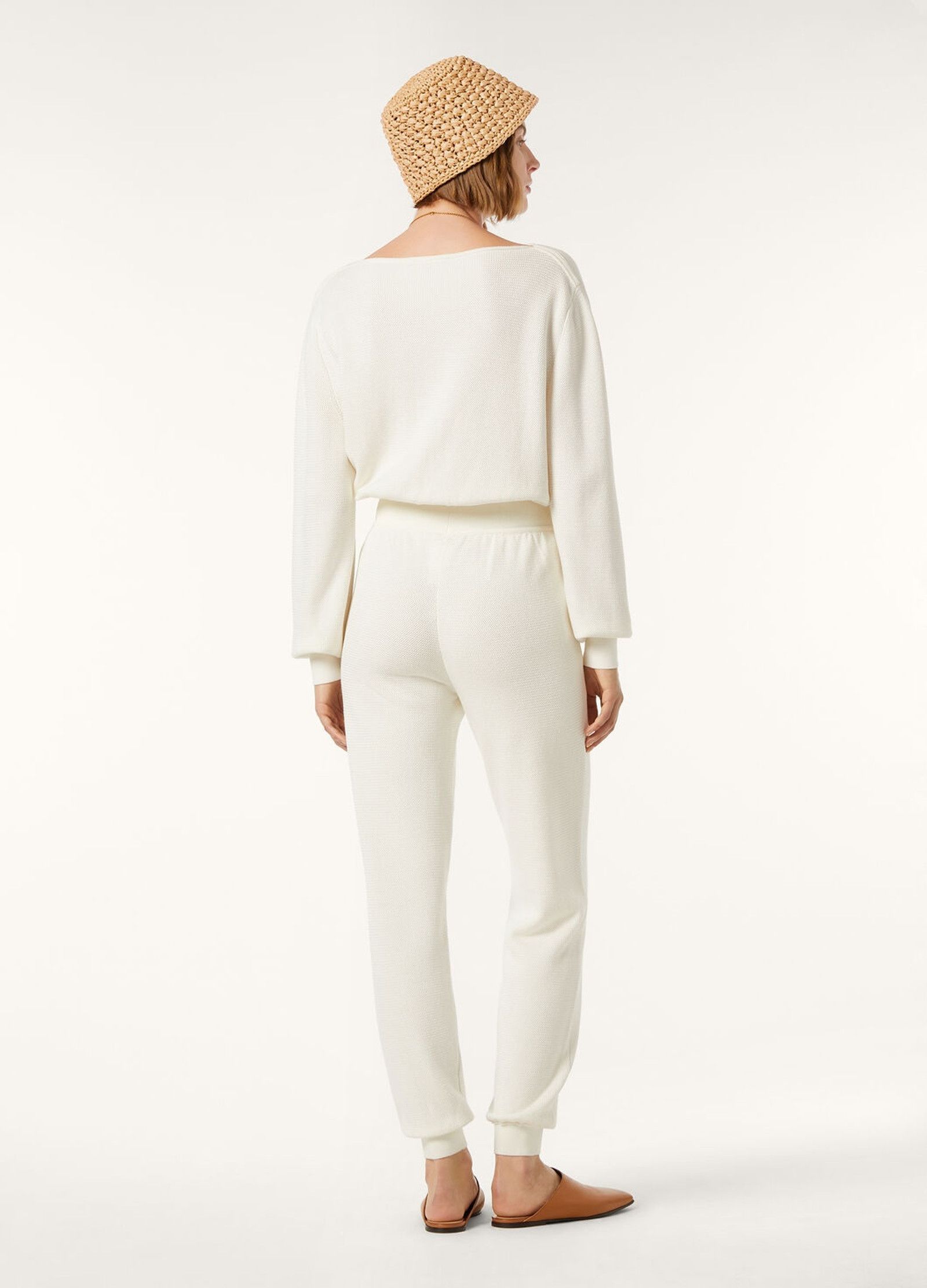 Loro Piana o1srvl11e0526 FAP2771 Dora Baltea Pant in White Size 27" / US 4 / IT 40 - 5 Thumbnail