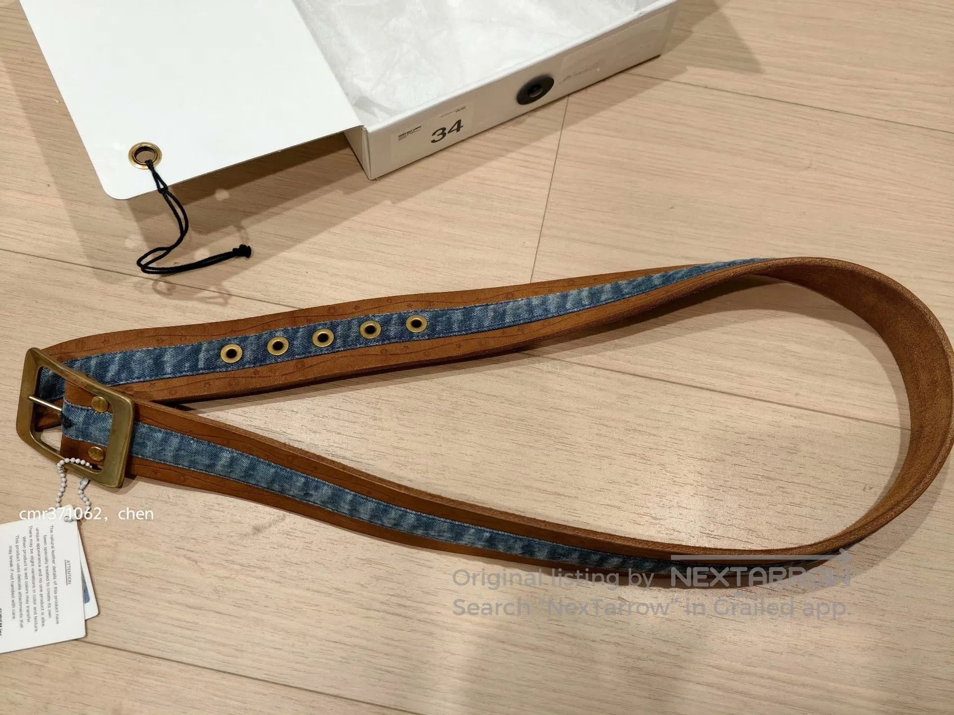 Visvim visvim 13AW Nimes Belt 40mm. Size ONE SIZE - 4 Thumbnail