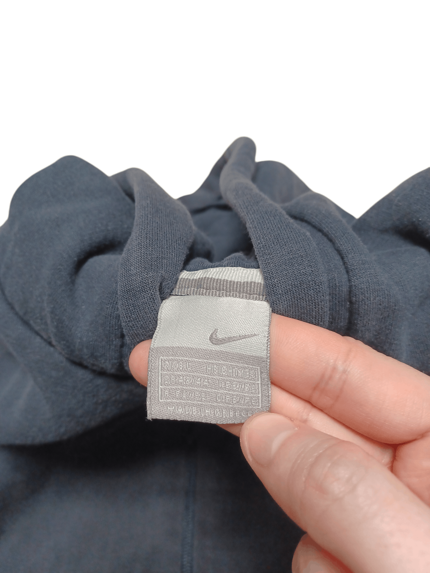 Nike NIKE 00S MADE IN GREECE VINTAGE FADED ZIP HOODIE ZIP Size US L / EU 52-54 / 3 - 4 Thumbnail