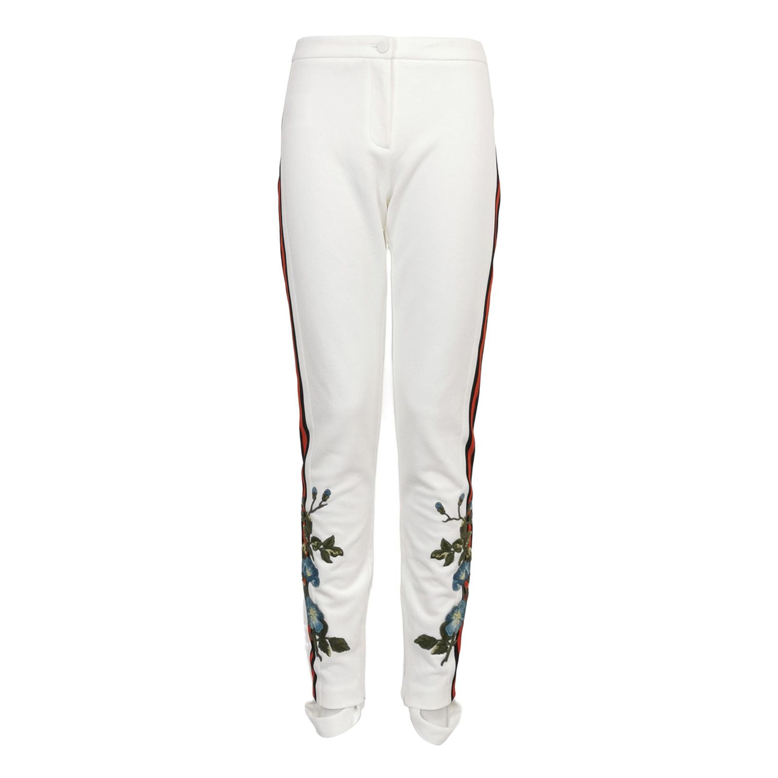 Gucci Gucci Floral Embroidery Casual Pants Size M Size US 32 / EU 48 - 1 Thumbnail