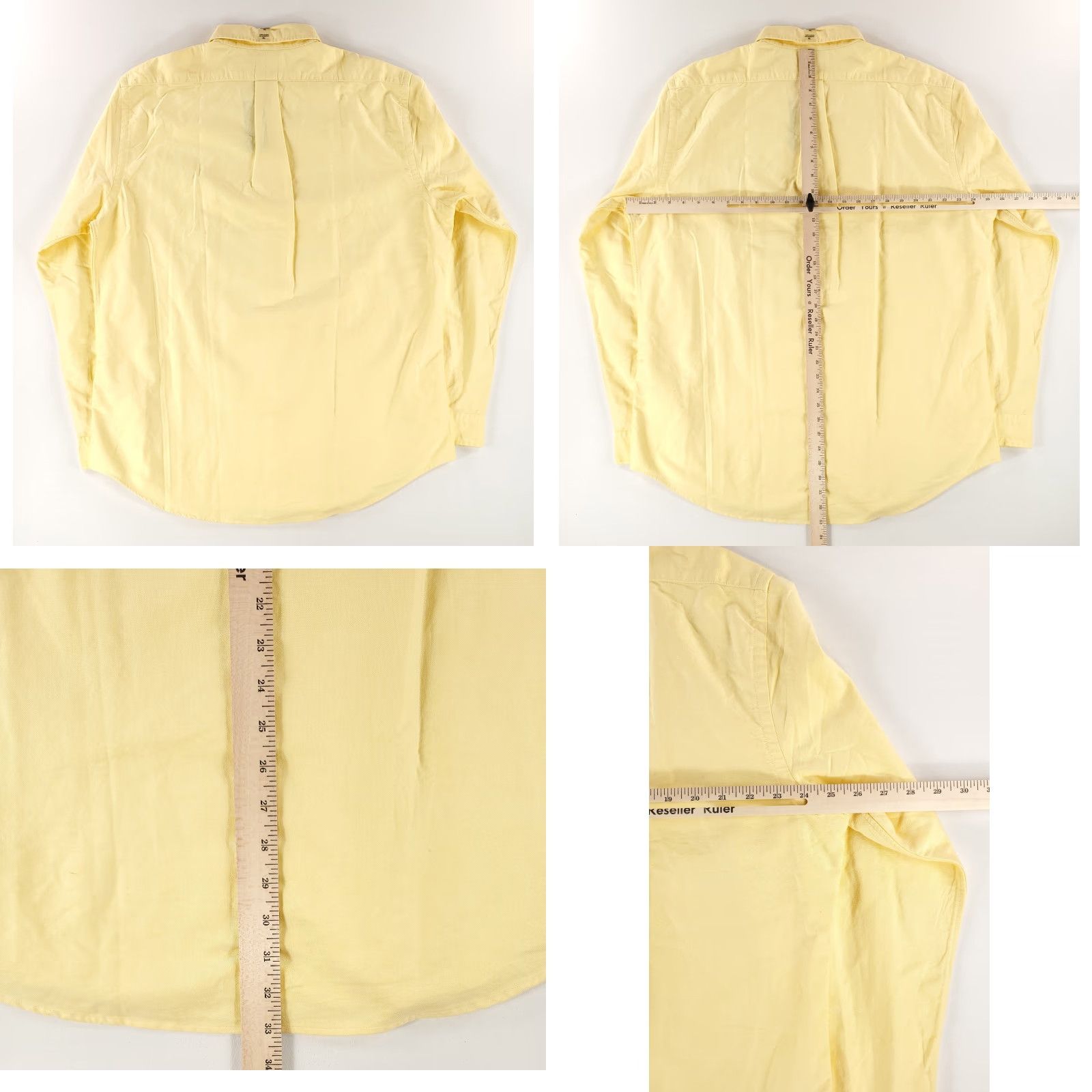 Polo Ralph Lauren Polo Ralph Lauren Shirt Button Down Classic Fit Yellow Long Sleeve Mens XL NWT Size US XL / EU 56 / 4 - 8 Thumbnail