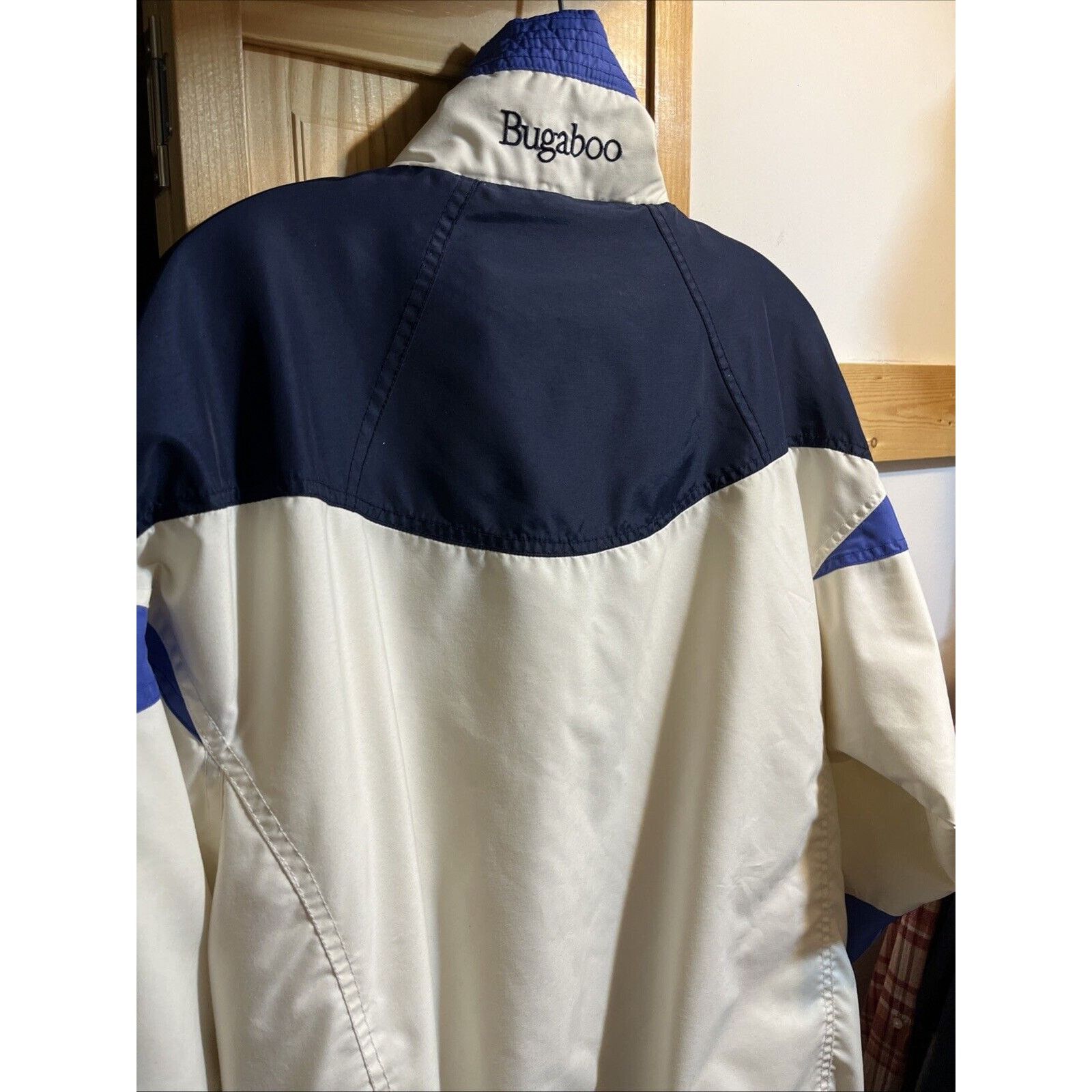 Columbia Columbia Vintage Jacket Womens M White Blue Zip Bugaboo Coat Size M / US 6-8 / IT 42-44 - 9 Thumbnail