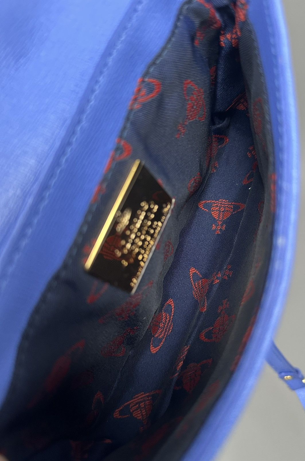 Vivienne Westwood Vivienne Westwood - Saffiano Leather Crossbody Bag Orb Logo Size ONE SIZE - 11 Thumbnail