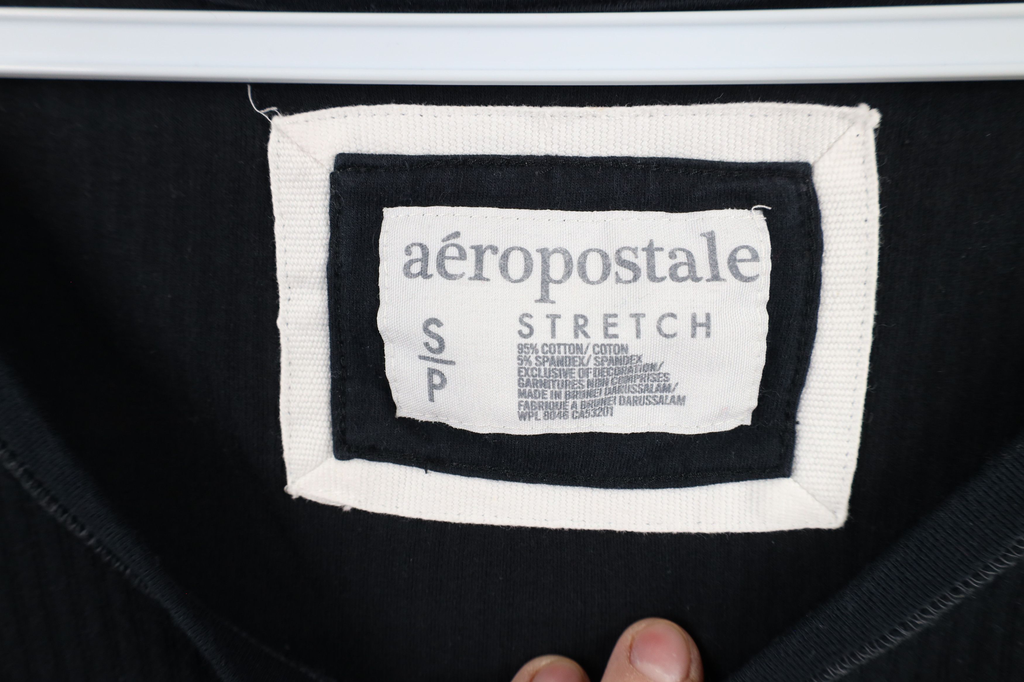 Aeropostale × Vintage Vintage Y2K Aeropostale Thermal Ribbed Knit Henley T-Shirt Size S / US 4 / IT 40 - 6 Thumbnail