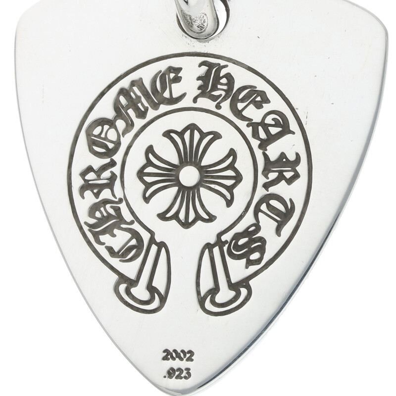 Chrome Hearts Chrome hearts silver Fucker Star guitar pick pendant Size ONE SIZE - 5 Thumbnail
