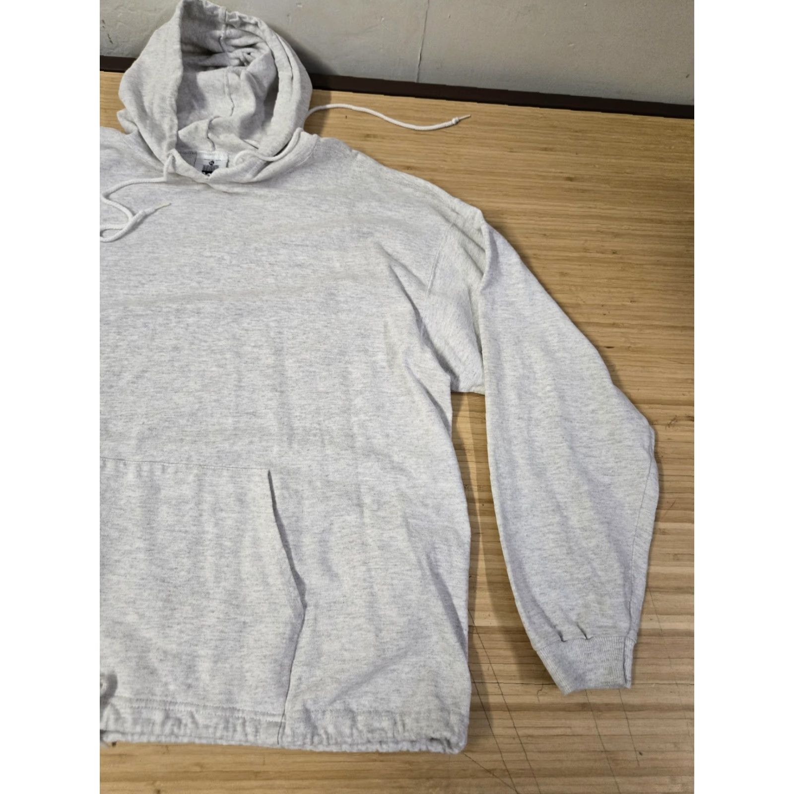 Lee VINTAGE Lee Hoodie Mens XL Gray Pullover Heavyweight Made USA Drawstring 90s Size US XL / EU 56 / 4 - 2 Thumbnail
