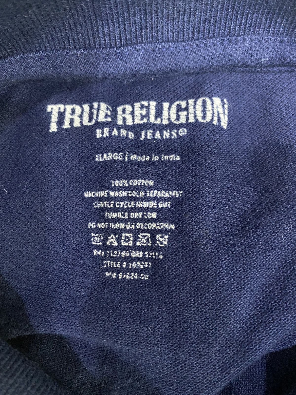 True Religion TRUE RELIGION POLO TSHIRT Size US L / EU 52-54 / 3 - 11 Thumbnail