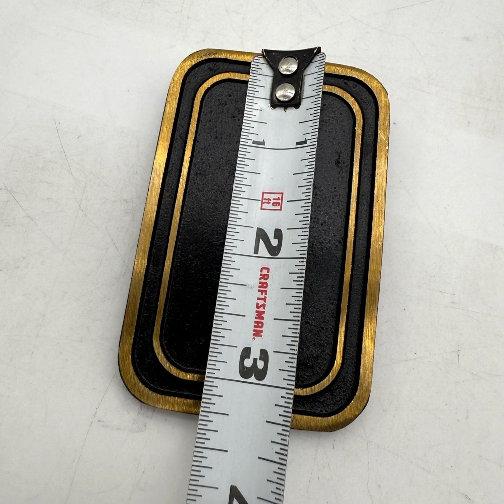Vintage Vintage Ranco Custom Dump Trailers Promo Belt Buckle Trucker Brass Dyna Size ONE SIZE - 2 Thumbnail