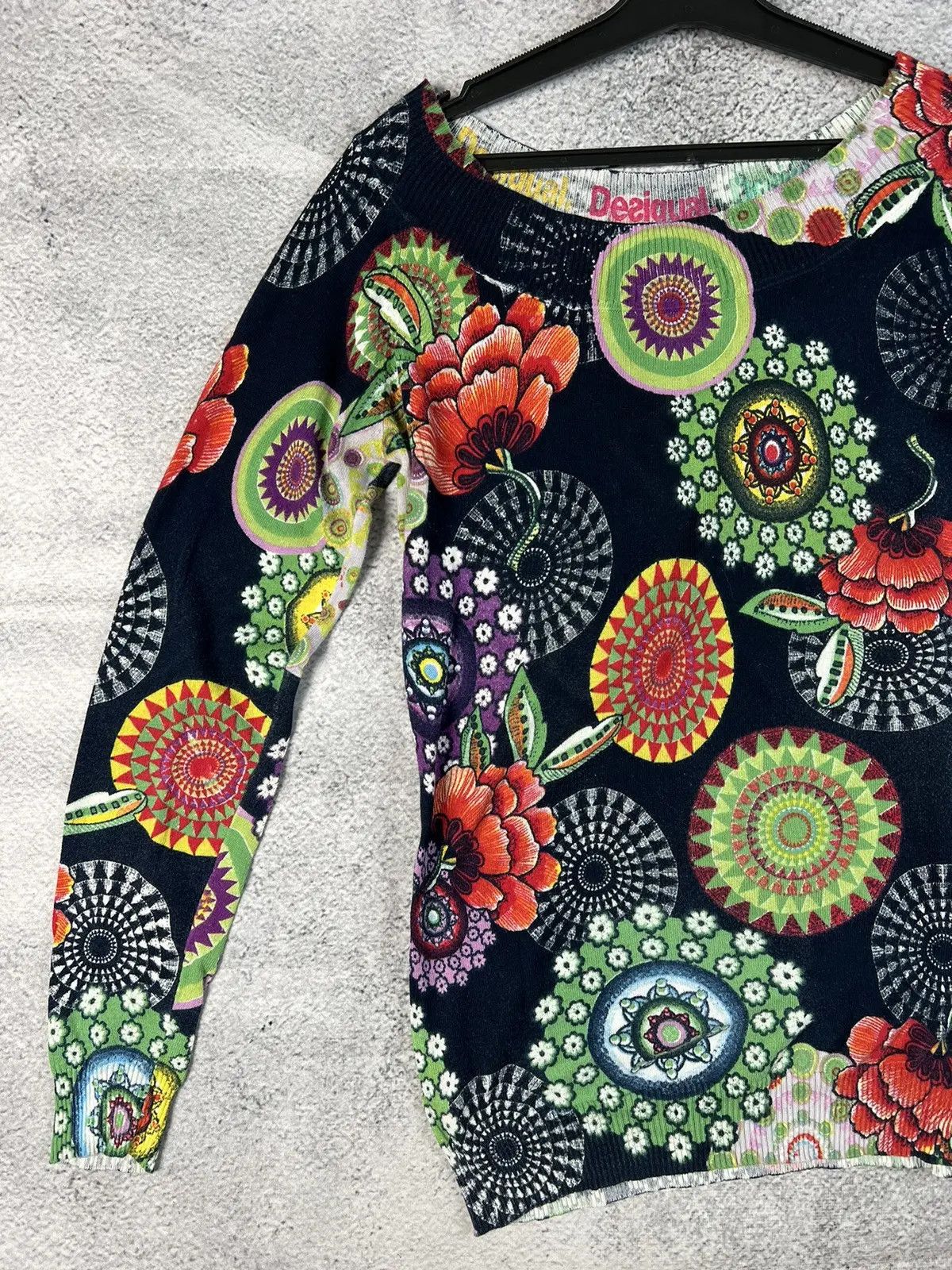 Desigual Desigual vmns multicolour jumper Size L / US 10 / IT 46 - 3 Thumbnail