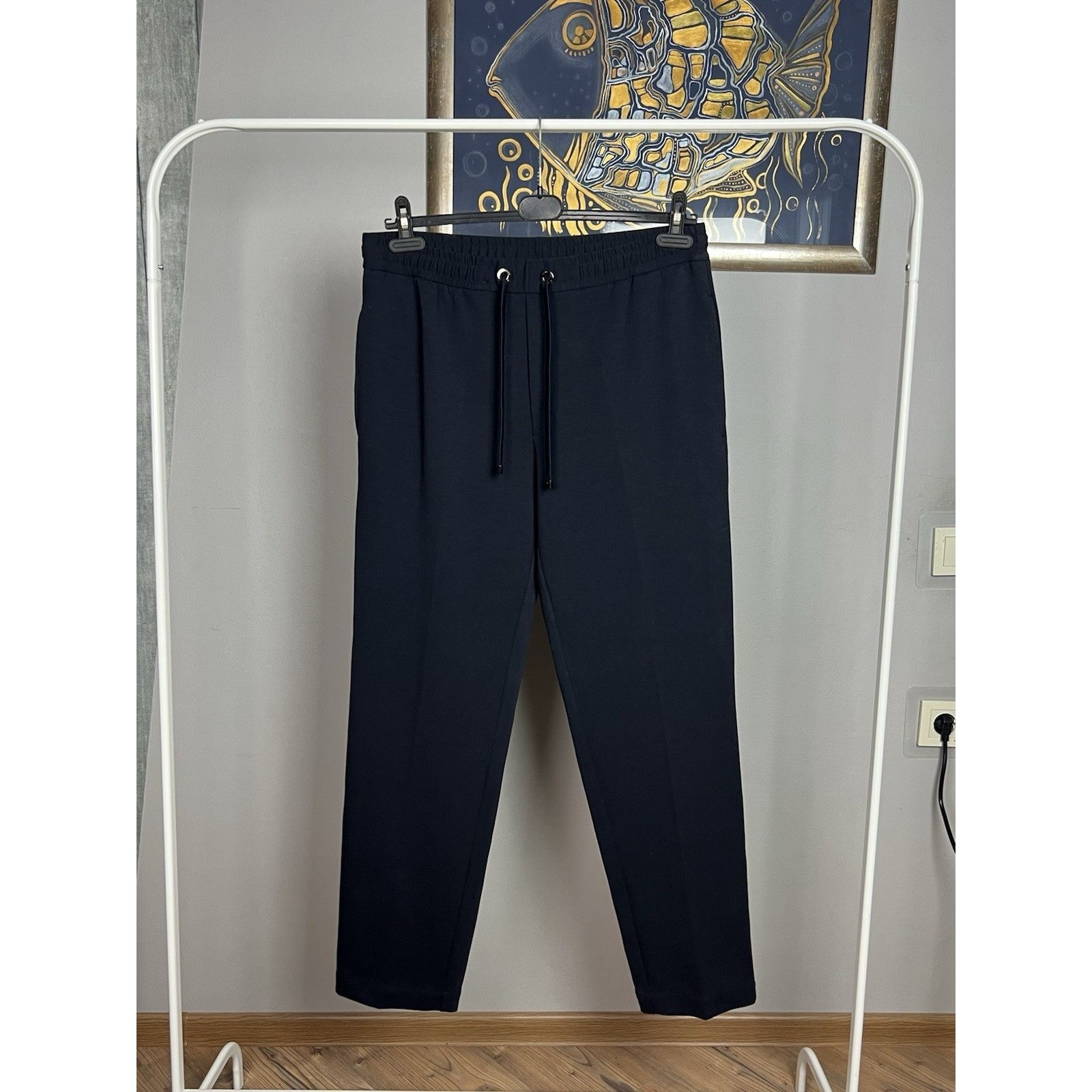 Moncler MINT! Moncler Men`s Pantalone Sportivo Blue Jogger Sweatpant Size US 32 / EU 48 - 4 Thumbnail
