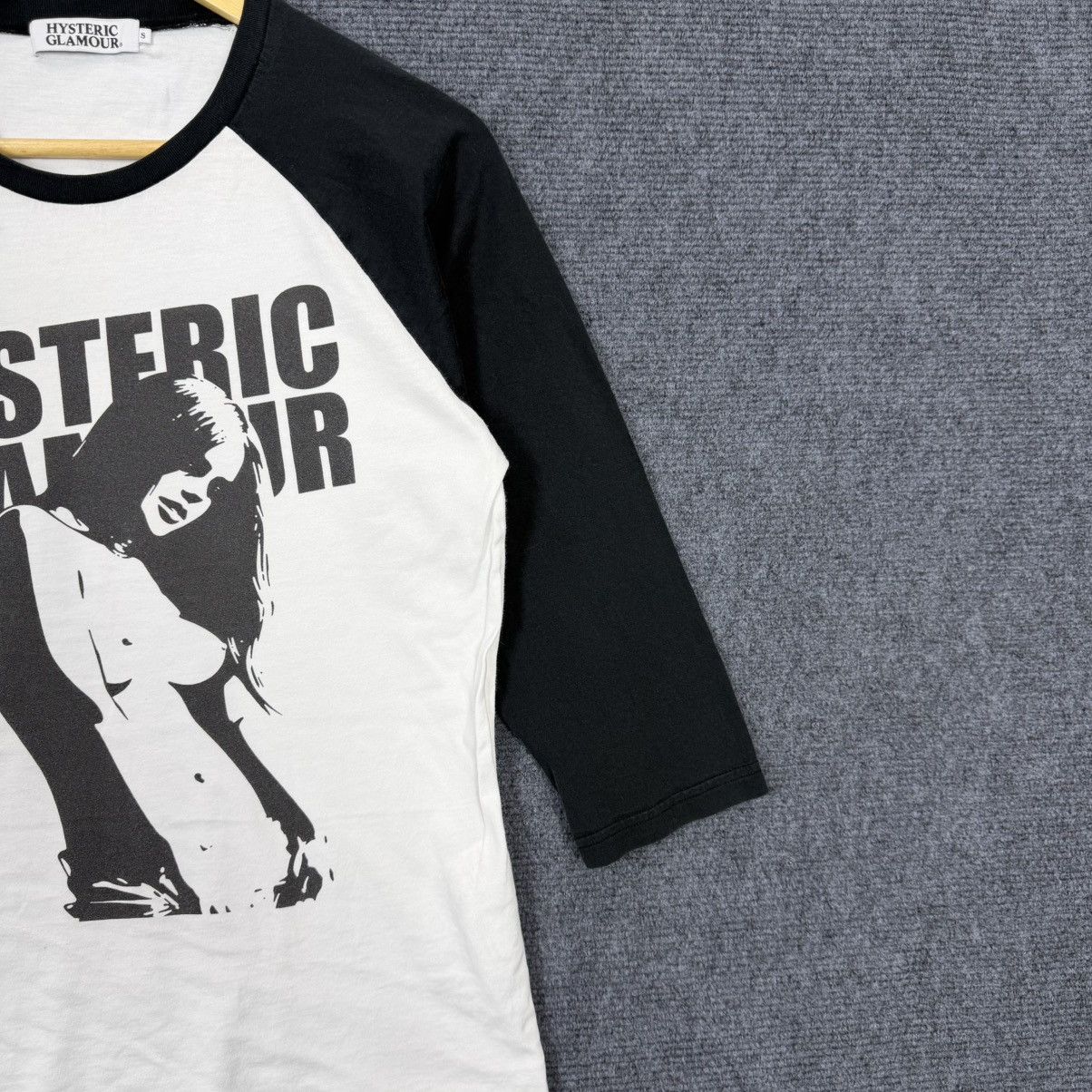 Hysteric Glamour Hysteric Glamour Graphic Raglan 3/4 Sleeve Shirt Size US S / EU 44-46 / 1 - 3 Thumbnail