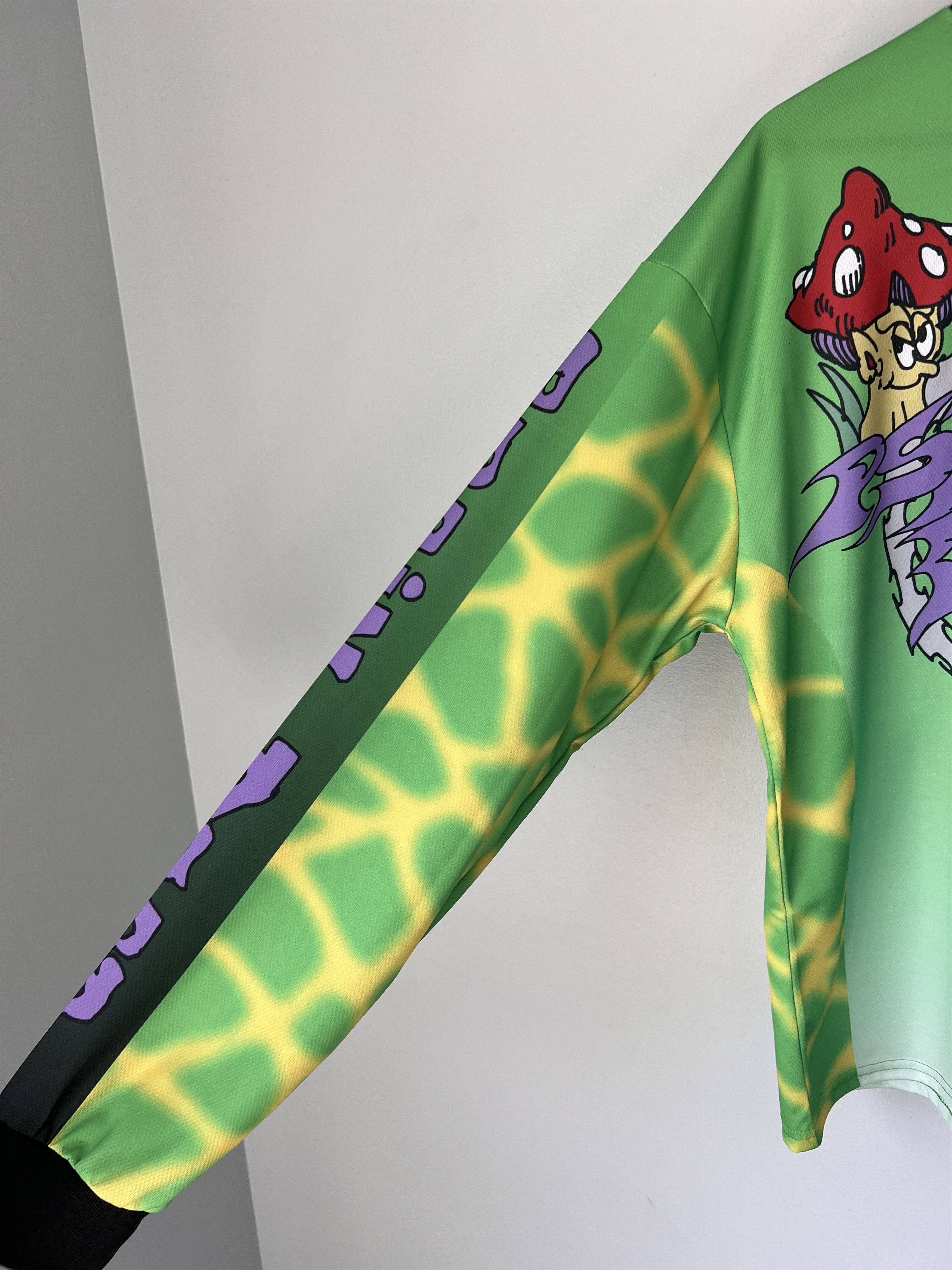 Brain Dead Brain Dead Mountain Dew Psycho Disc Jam Jersey in Green Size US L / EU 52-54 / 3 - 3 Thumbnail